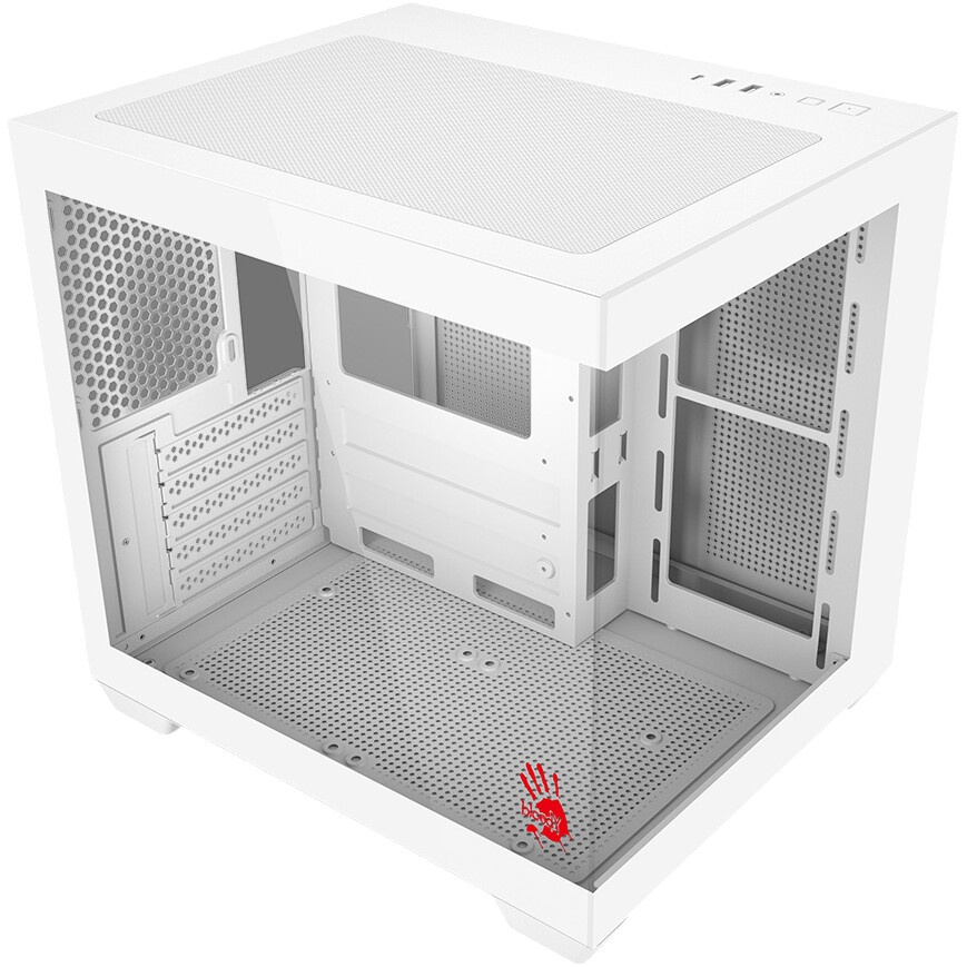 Компьютерный корпус Accord ACC-ZMS03W белый без БП mATX 3x120mm 1xUSB2.0 1xUSB3.0 1xUSB3.1 audio