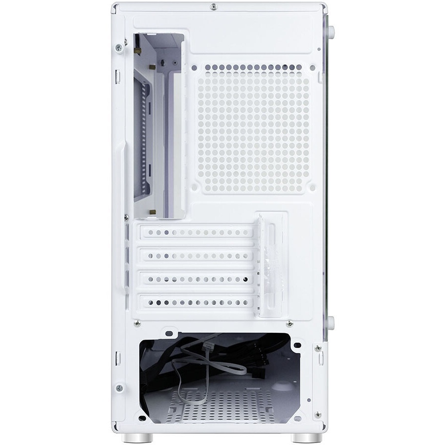 Компьютерный корпус Accord ACC-ZMS03W белый без БП mATX 3x120mm 1xUSB2.0 1xUSB3.0 1xUSB3.1 audio