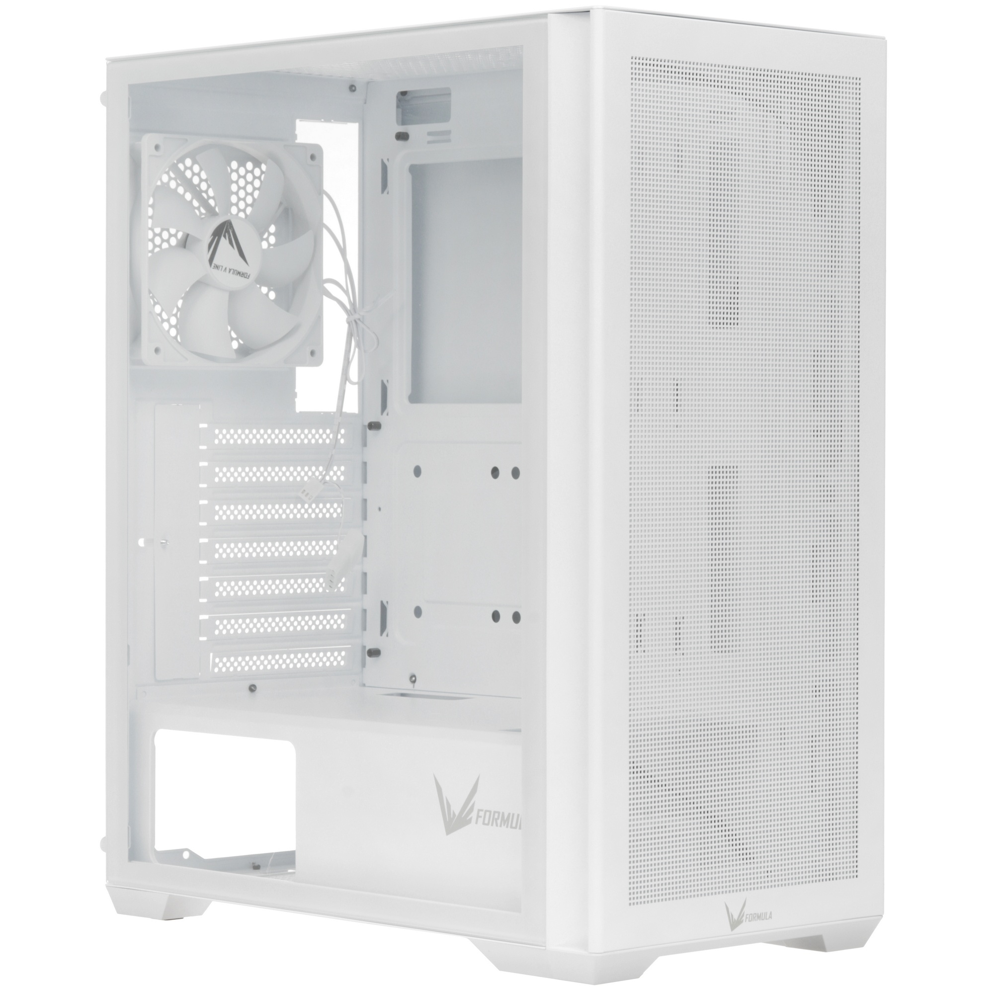 Компьютерный корпус AeroCool / Formula Air Power G5 белый без БП ATX 1x120mm 1xUSB3.0 1xUSB3.1 audio