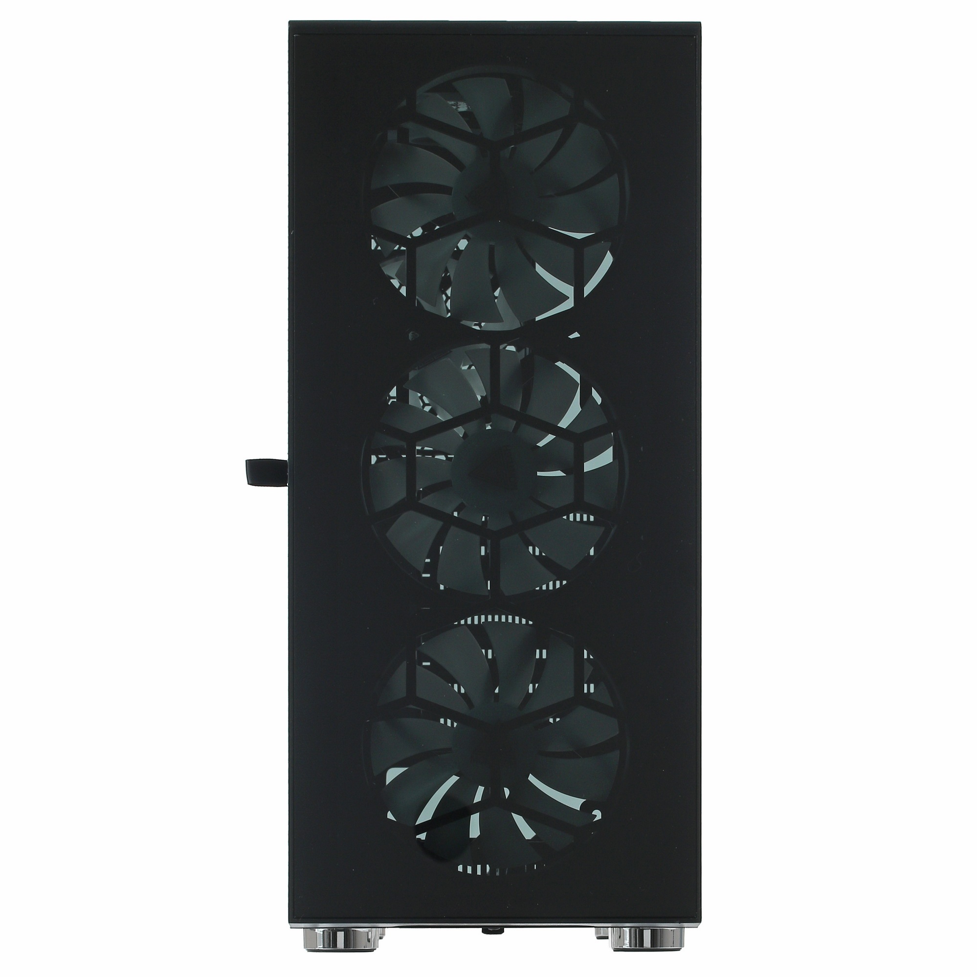 Компьютерный корпус Montech X3 GLASS, без БП, ATX 6x120mm 2xUSB3.0 1xUSB3.1 audio bott PSU, черный
