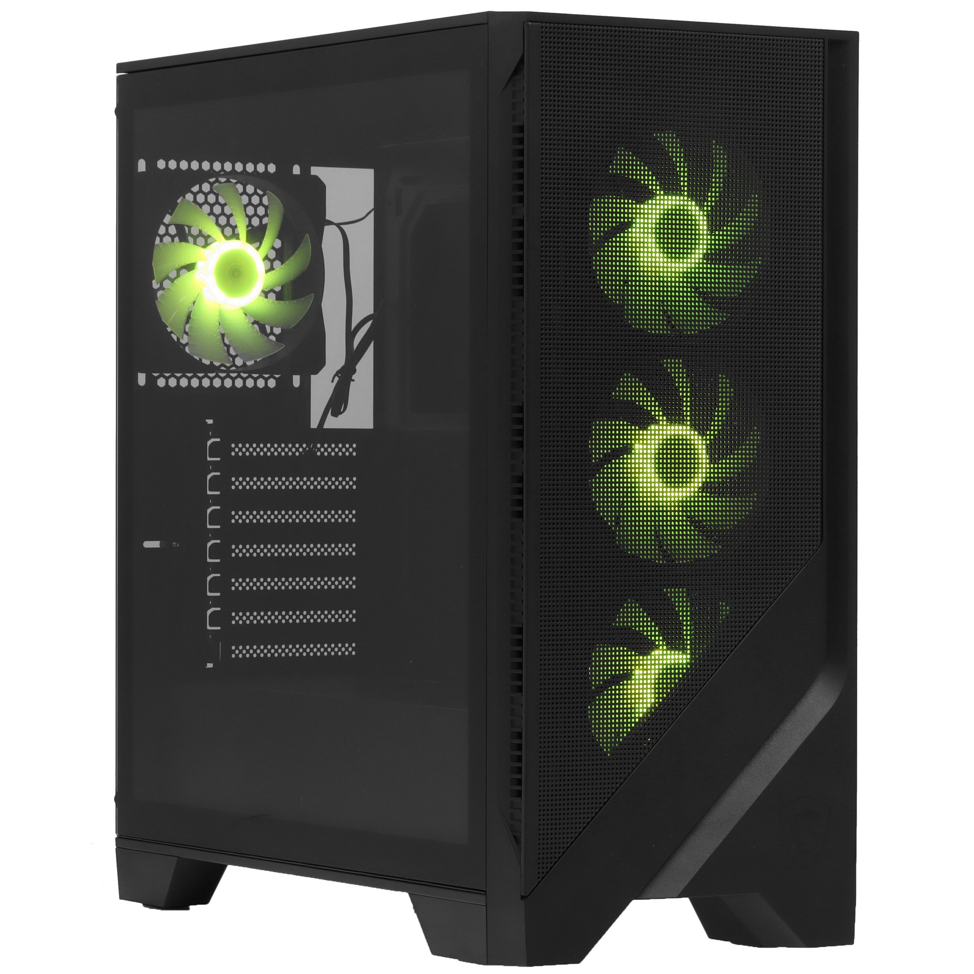 Компьютерный корпус MSI MAG FORGE 320*R* AirFlow Mid-Tower, ATX, 2xUSB 3.2, Audio I/O, 4x120mm ARGB