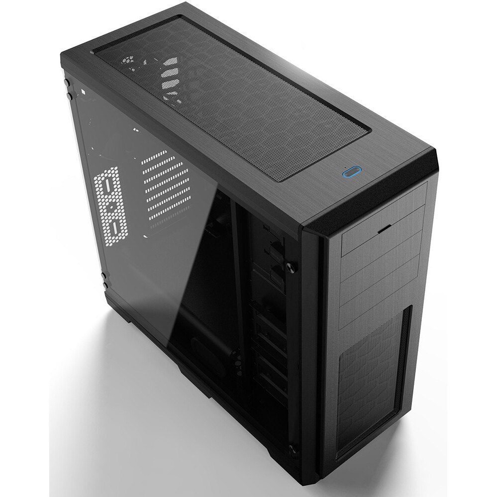 Корпус PHANTEKS Enthoo Pro Tempered Glass, Black, без БП, PWM Hub, Full-Tower