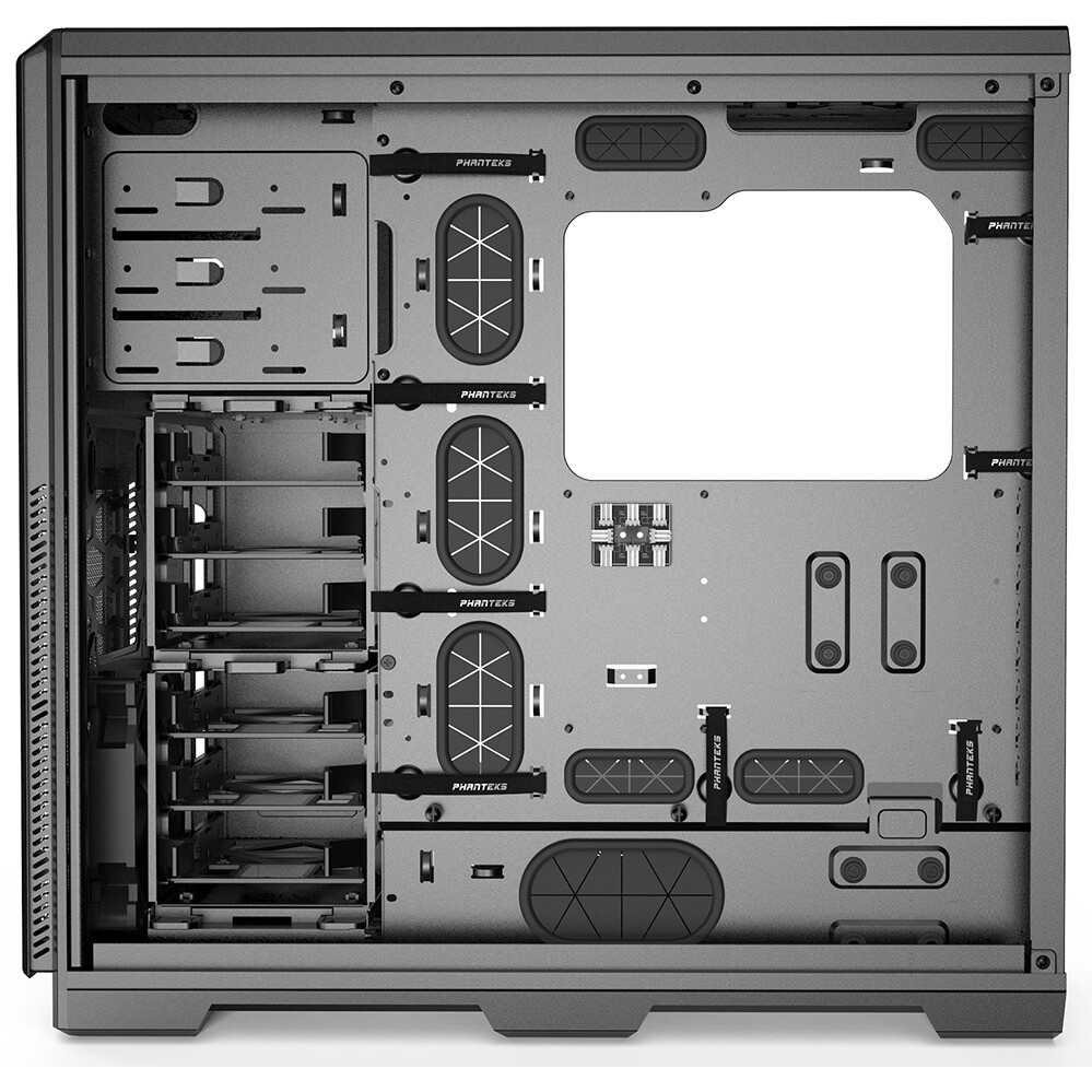 Корпус PHANTEKS Enthoo Pro Tempered Glass, Black, без БП, PWM Hub, Full-Tower