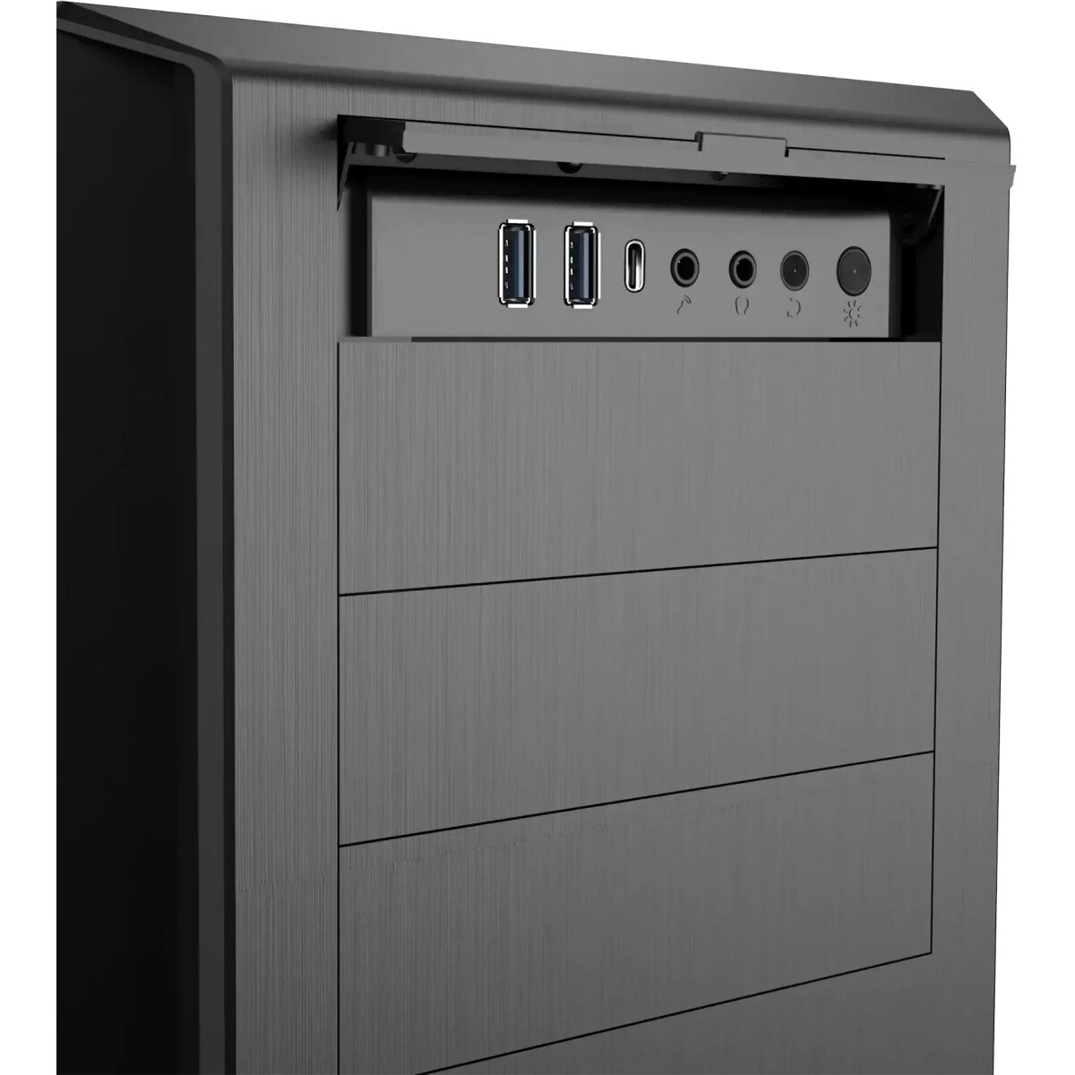 Корпус PHANTEKS Enthoo Pro Tempered Glass, Black, без БП, PWM Hub, Full-Tower