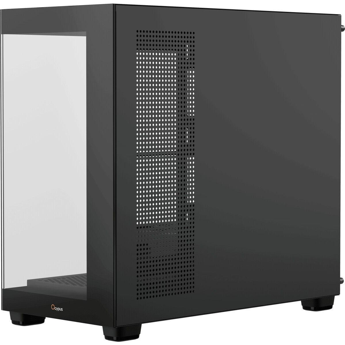 Корпус Minitower ExeGate i3 SEA (mATX, без БП, 1*USB+1*USB3.0, HD аудио, черный, 1 вент. 12см с RGB