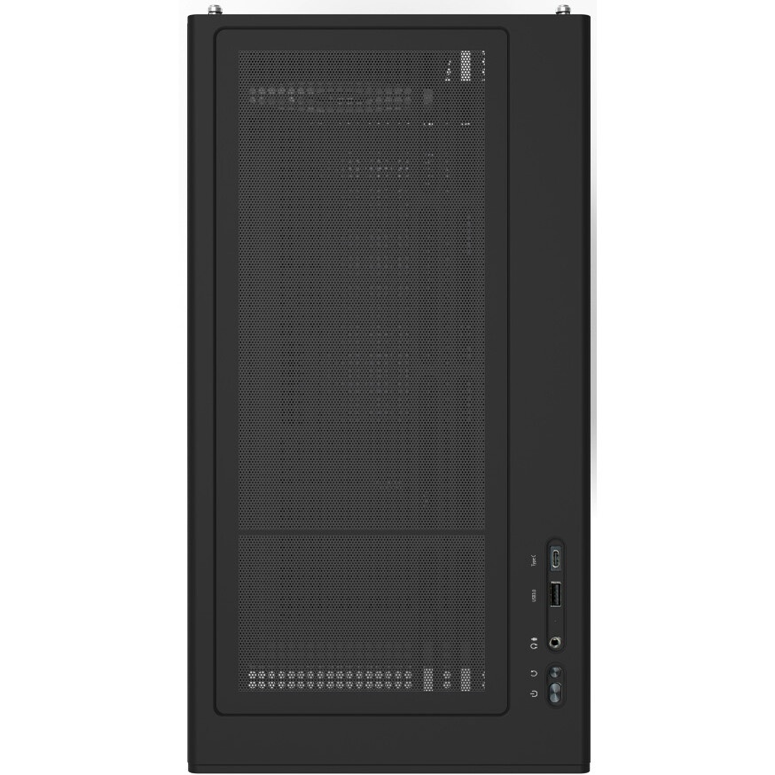 Компьютерный корпус Ginzzu CL475 mATX FAN 3*12LC4 передняя панель Стекло