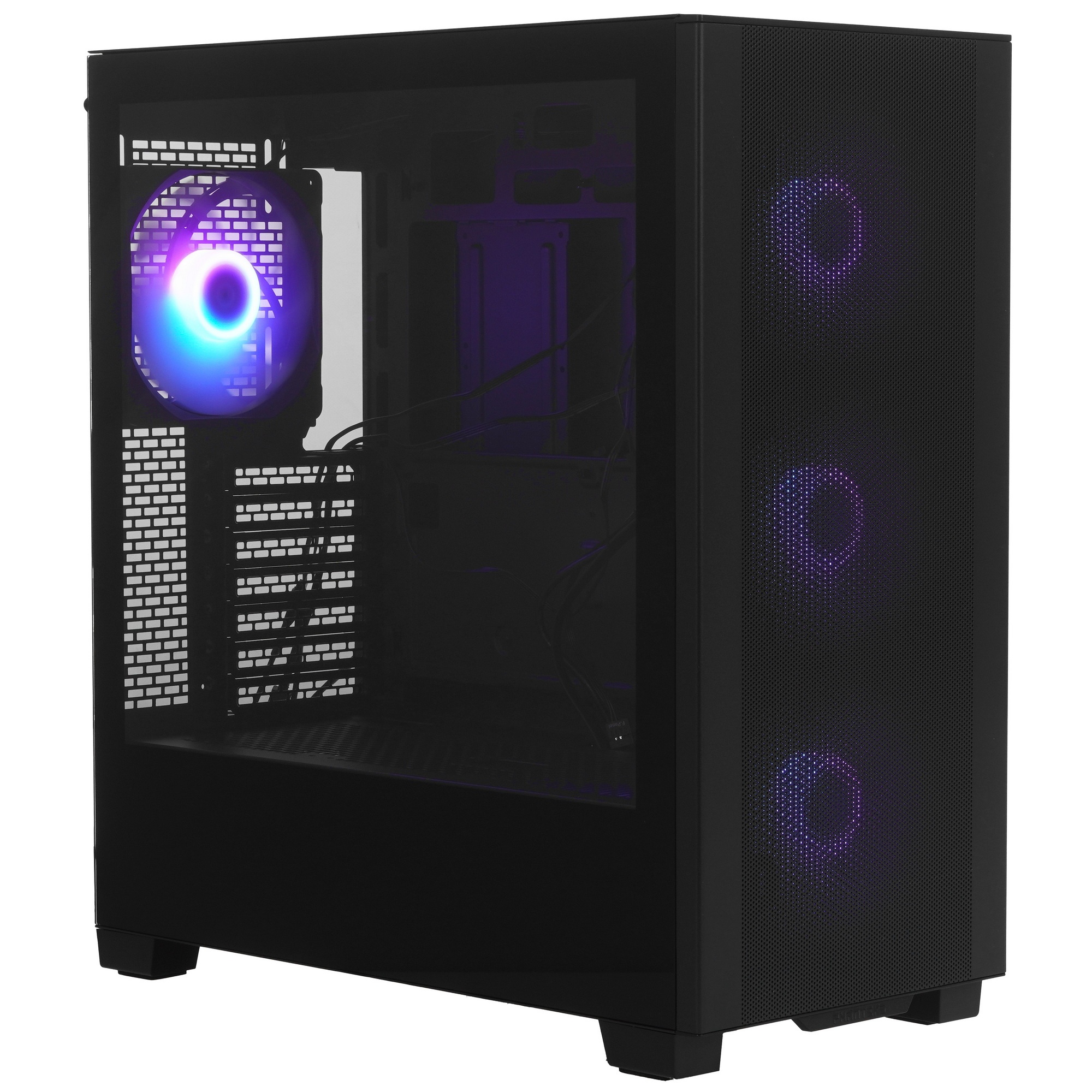 Корпус PHANTEKS 523 XT Pro Ultra Black, 4x140mm ARGB Fan, Front dust filter, Tempered Glass, Mid-Tow