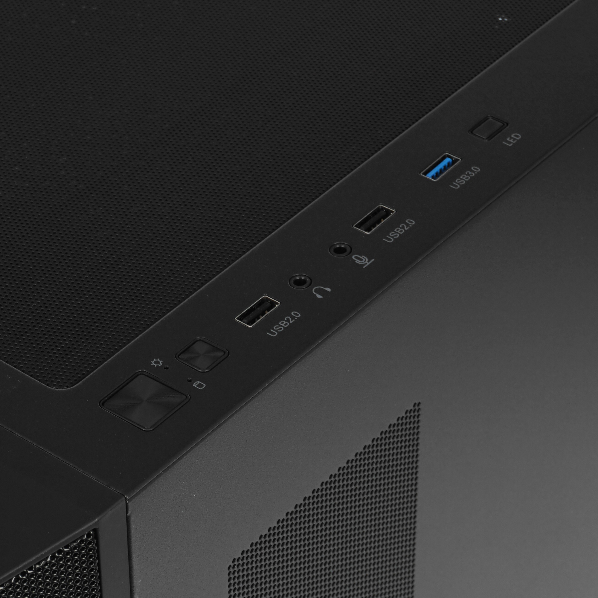 Компьютерный корпус 1STPLAYER PROSTATION 8 MAX / ATX, 13x3.5", 2x2.5" / 4x120mm fans / PS8MX-BK-4F