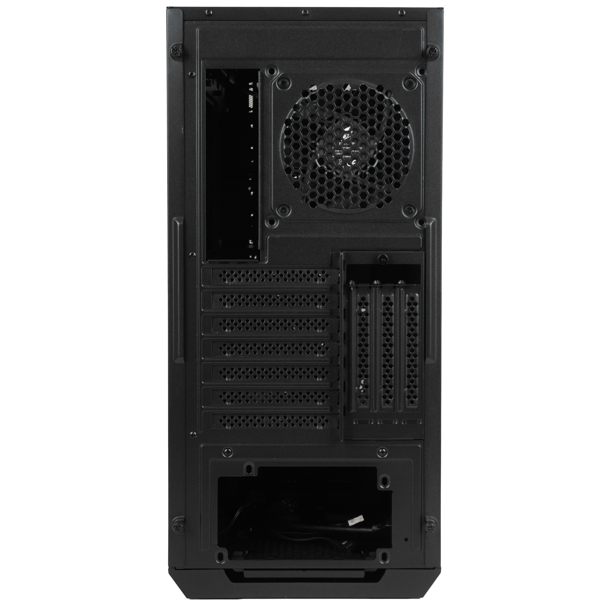 Компьютерный корпус 1STPLAYER PROSTATION 8 MAX / ATX, 13x3.5", 2x2.5" / 4x120mm fans / PS8MX-BK-4F