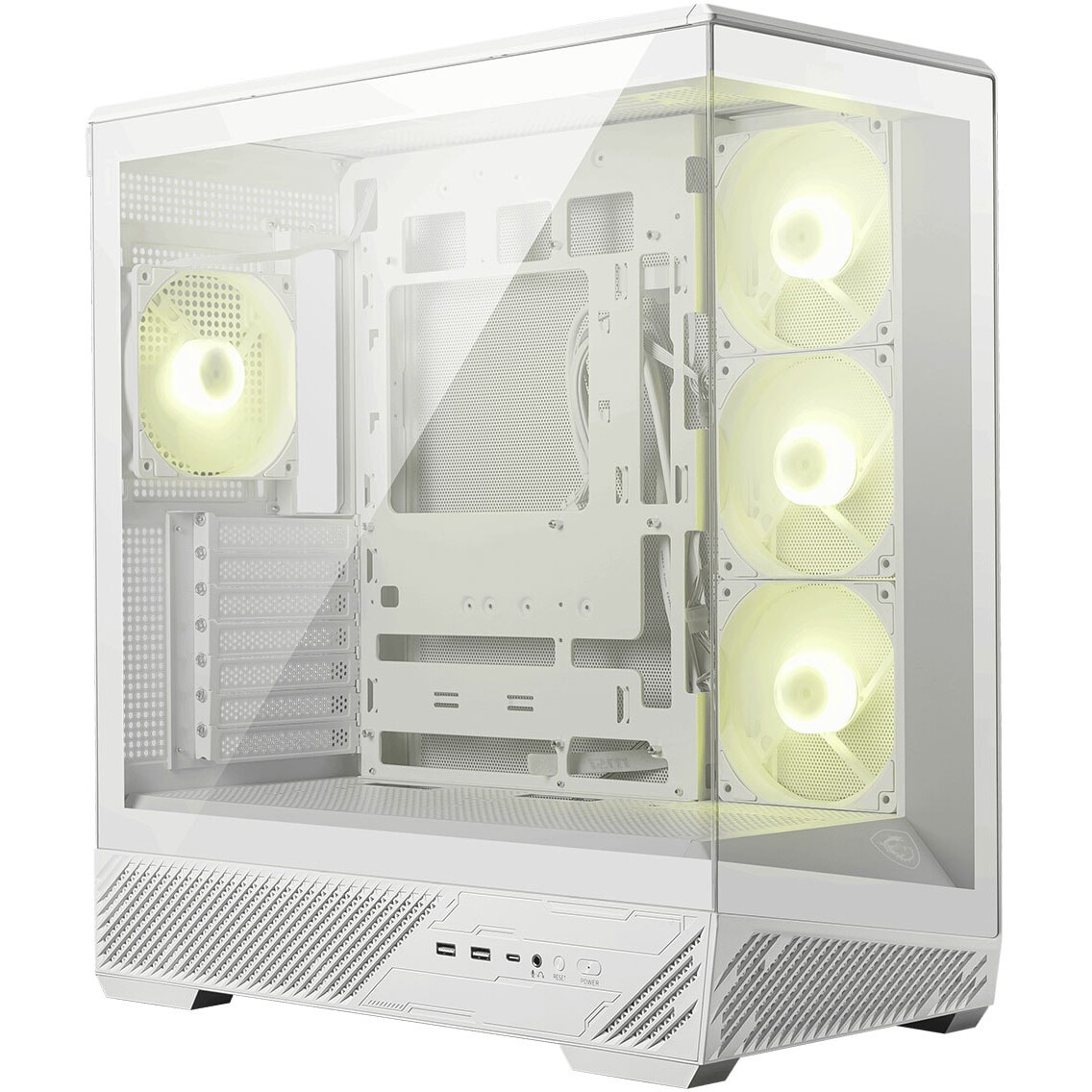 Корпус ZALMAN CHRONIX, ATX, WHITE, WINDOW, 1xCombo (3.5’’ or 2.5’’), 1x3.5’’HDD, 2x2.5’’SSD, 1xUSB2.