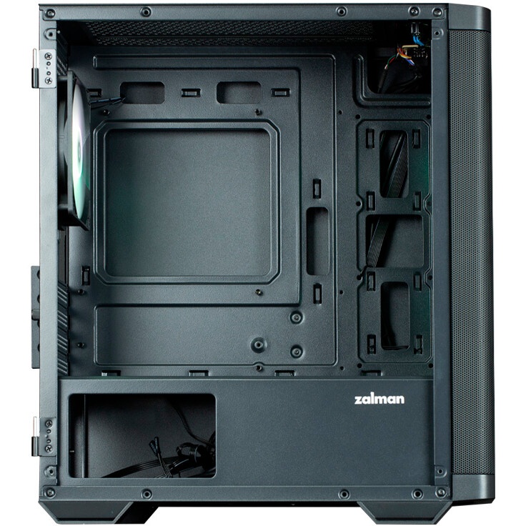 Корпус ZALMAN M5, MATX, BLACK, WINDOW, 1xCombo (3.5'' or 2.5''), 1x3.5", 2x2.5", 1xUSB2.0, 1xUSB3.0,