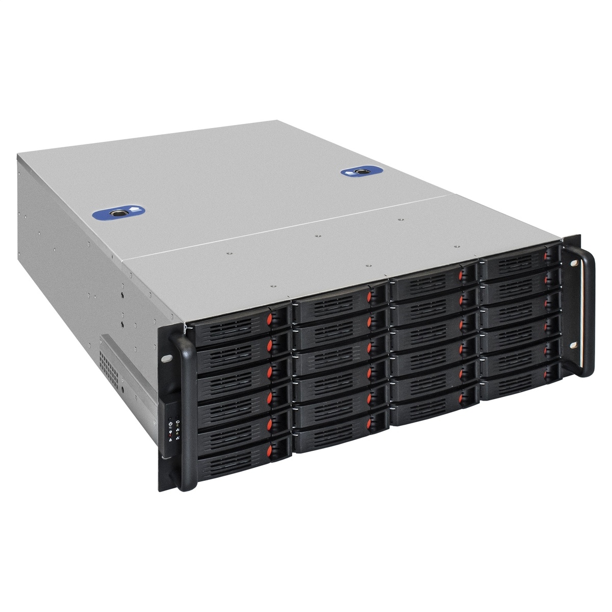 Серверный корпус ExeGate Pro EX293276RUS 4U660-HS24 RM 19", высота 4U, глубина 660, БП 900RADS, 24x