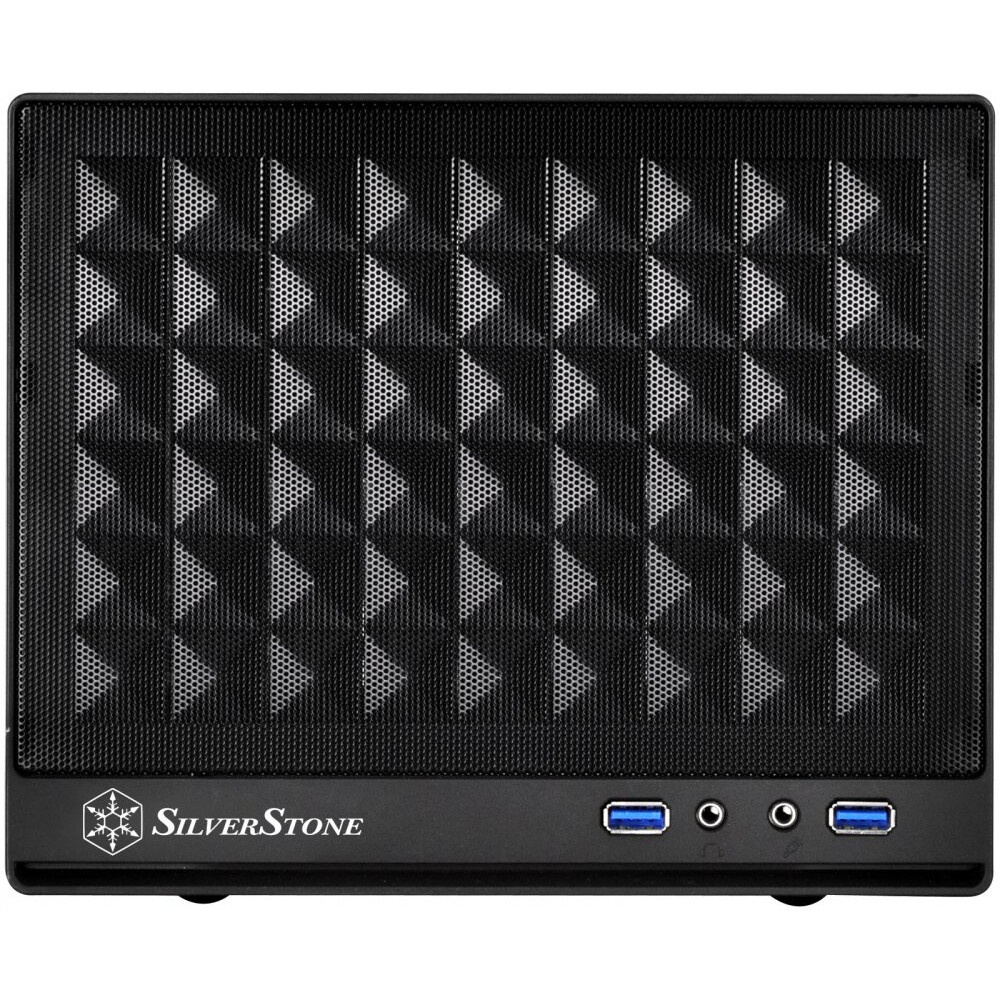Корпус Silverstone Sugo [SST-SG13B] , mini-ITX, без БП ( ATX )