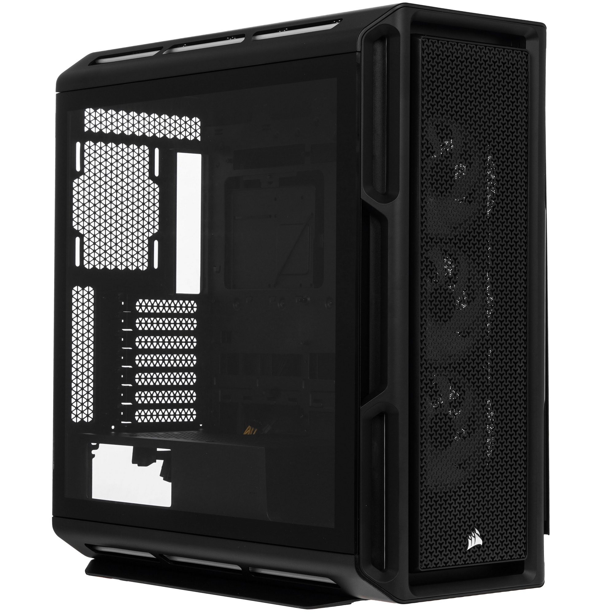 Корпус без блока питания Case Corsair iCUE LINK 5000T LX RGB, Midi-Tower, TG, 3x120mm RGB, 4xUSB-A 3