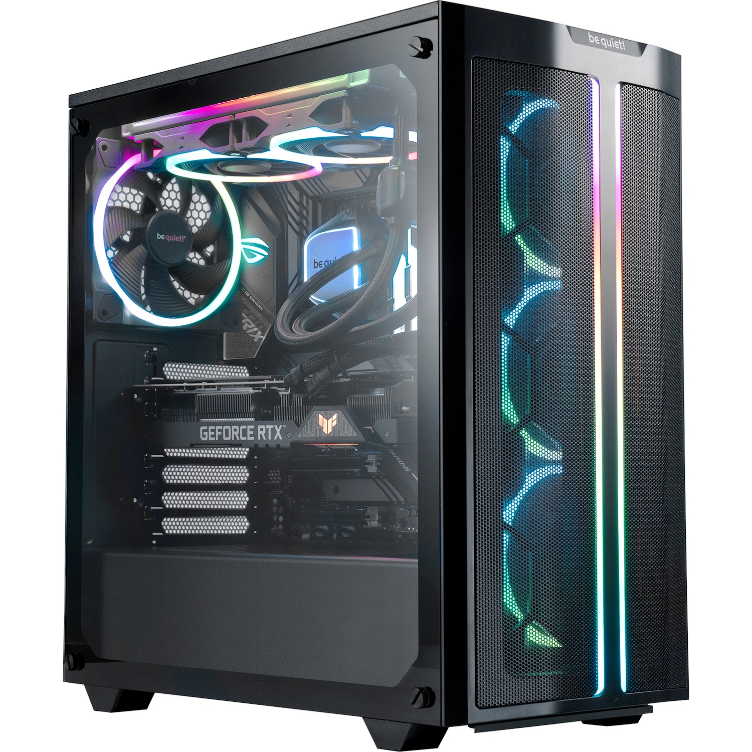Корпус be quiet! Pure Base 500 FX Black / ATX, TG, USB-C / 3x120mm + 1x140mm ARGB fans inc. / BGW43