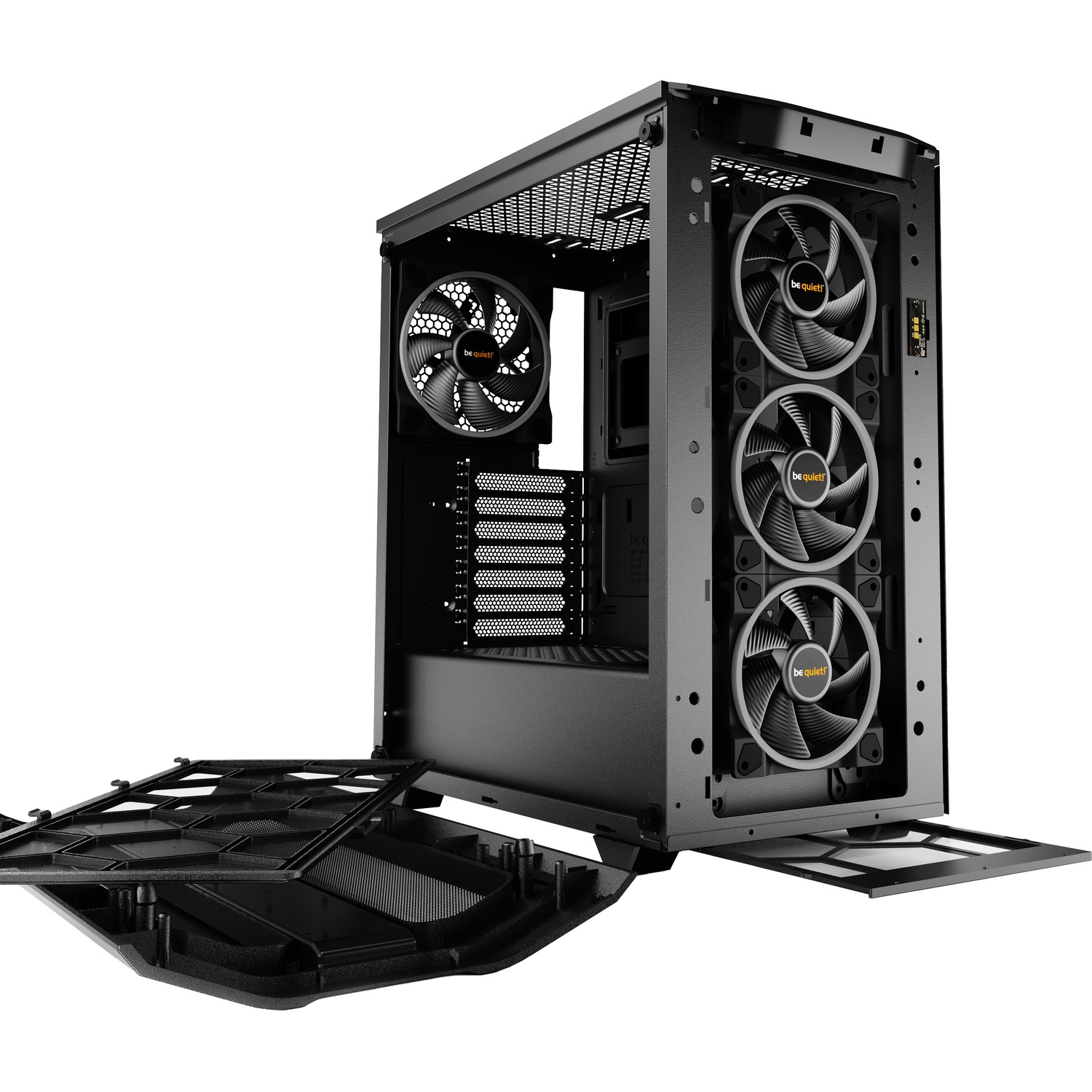 Корпус be quiet! Pure Base 500 FX Black / ATX, TG, USB-C / 3x120mm + 1x140mm ARGB fans inc. / BGW43