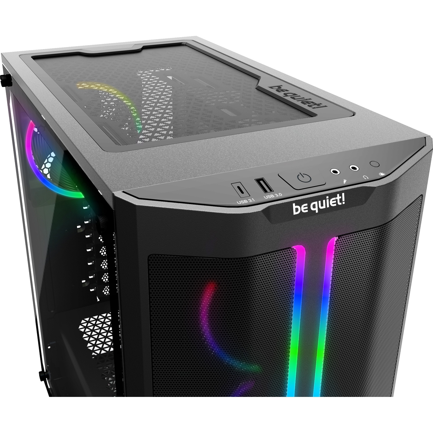 Корпус be quiet! Pure Base 500 FX Black / ATX, TG, USB-C / 3x120mm + 1x140mm ARGB fans inc. / BGW43