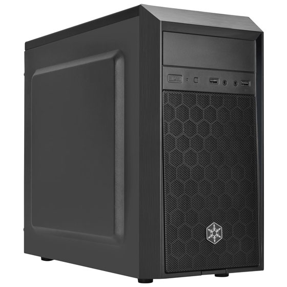 Корпус SilverStone SST-PS16B чёрный (ATX, 2xUSB 3.0, HD Audio)