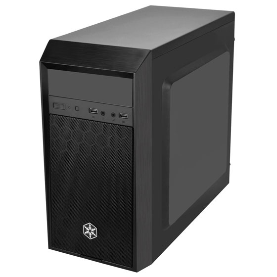 Корпус SilverStone SST-PS16B чёрный (ATX, 2xUSB 3.0, HD Audio)