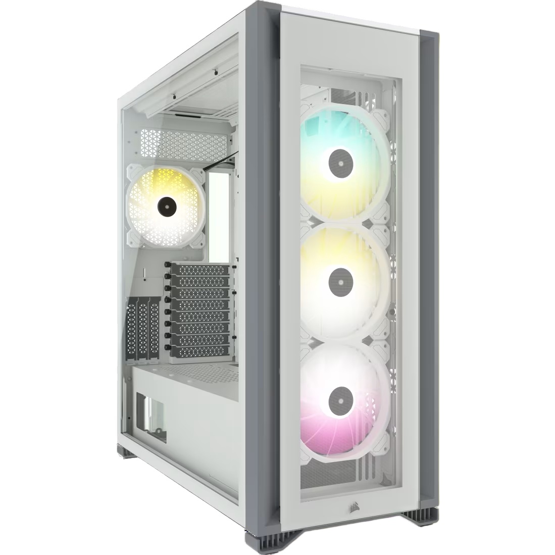 Корпус Corsair iCUE 7000X RGB CC-9011227-WW Full-Tower ATX,  white, Tempered Glass   (639459)