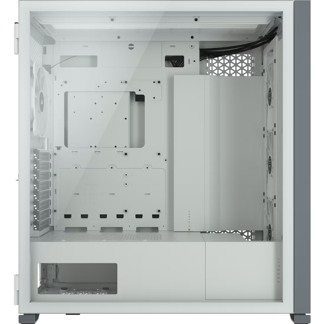 Корпус Corsair iCUE 7000X RGB CC-9011227-WW Full-Tower ATX,  white, Tempered Glass   (639459)