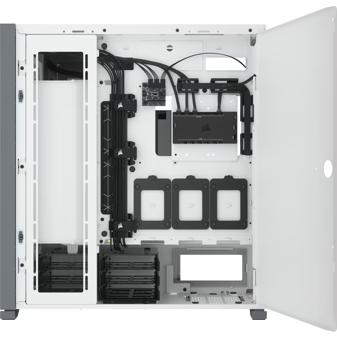 Корпус Corsair iCUE 7000X RGB CC-9011227-WW Full-Tower ATX,  white, Tempered Glass   (639459)
