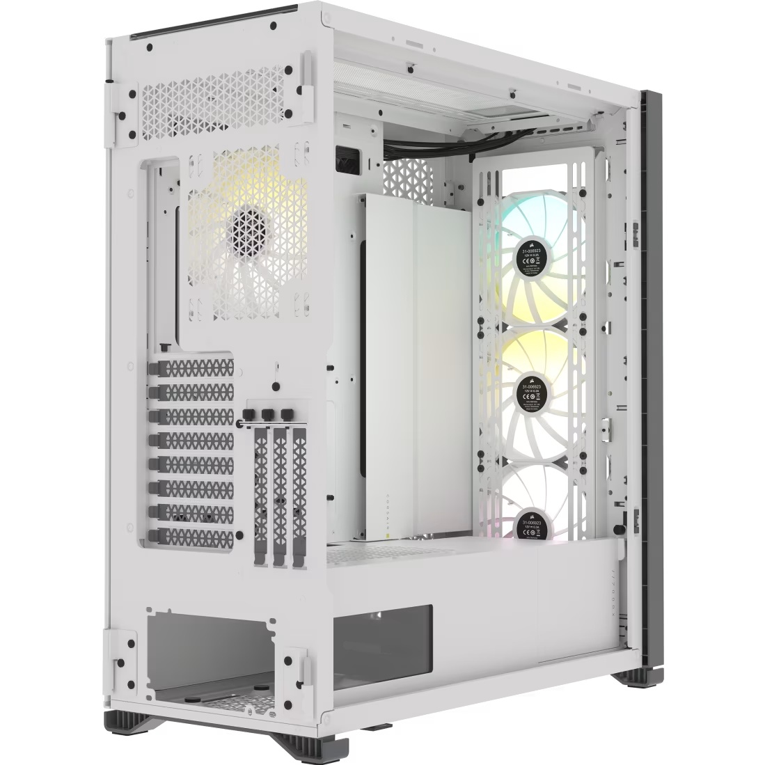 Корпус Corsair iCUE 7000X RGB CC-9011227-WW Full-Tower ATX,  white, Tempered Glass   (639459)