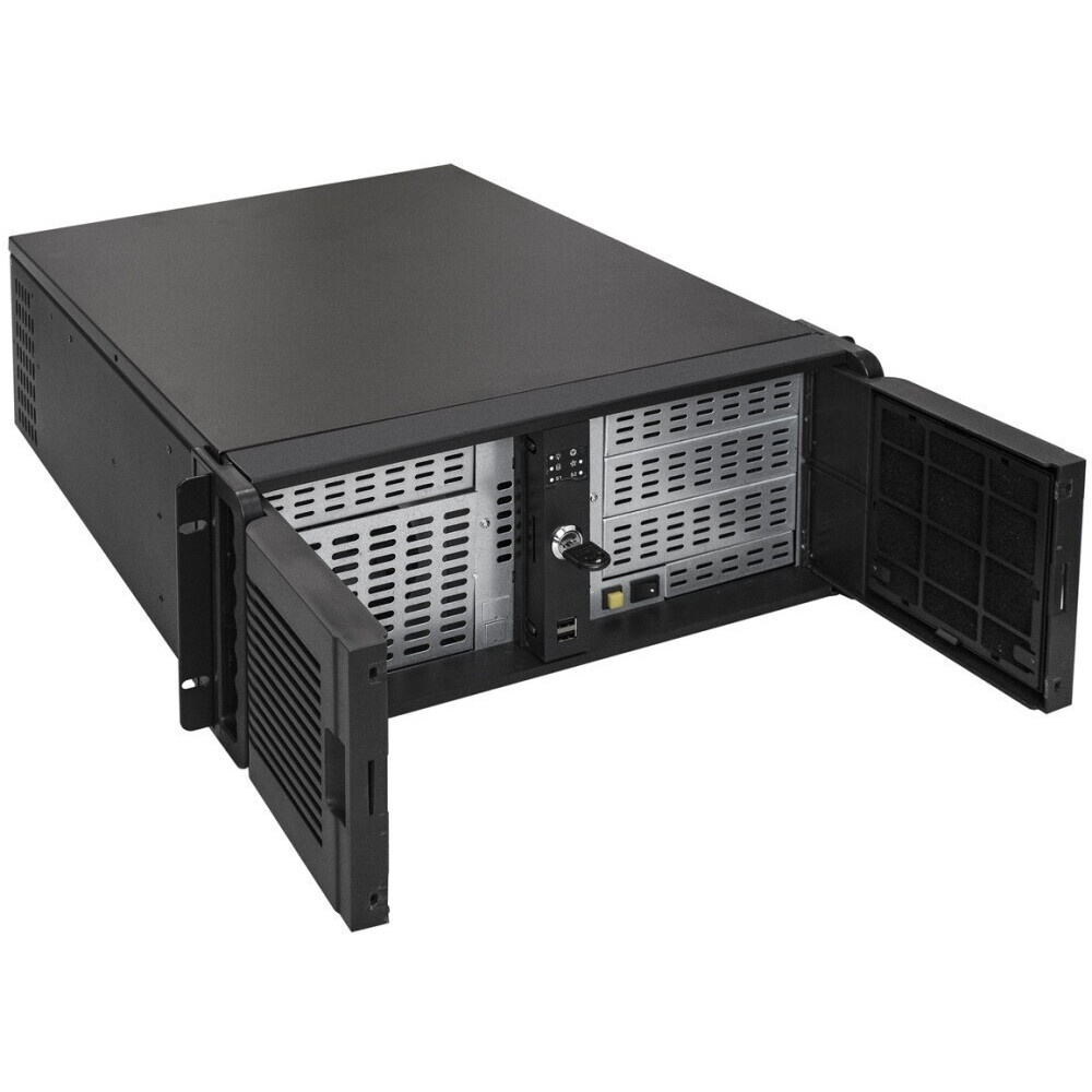 Серверный корпус ExeGate EX293251RUS Pro 4U480-15/4U4132 RM 19", высота 4U, глубина 480, БП 800RADS