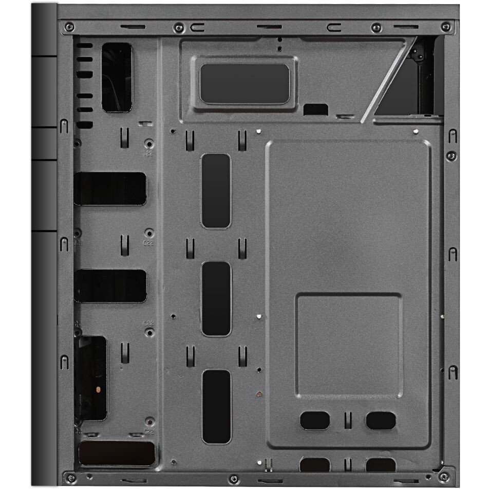 Компьютерный корпус Ginzzu CL325 ATX FAN 4*RR4 FRGb передняя панель Стекло