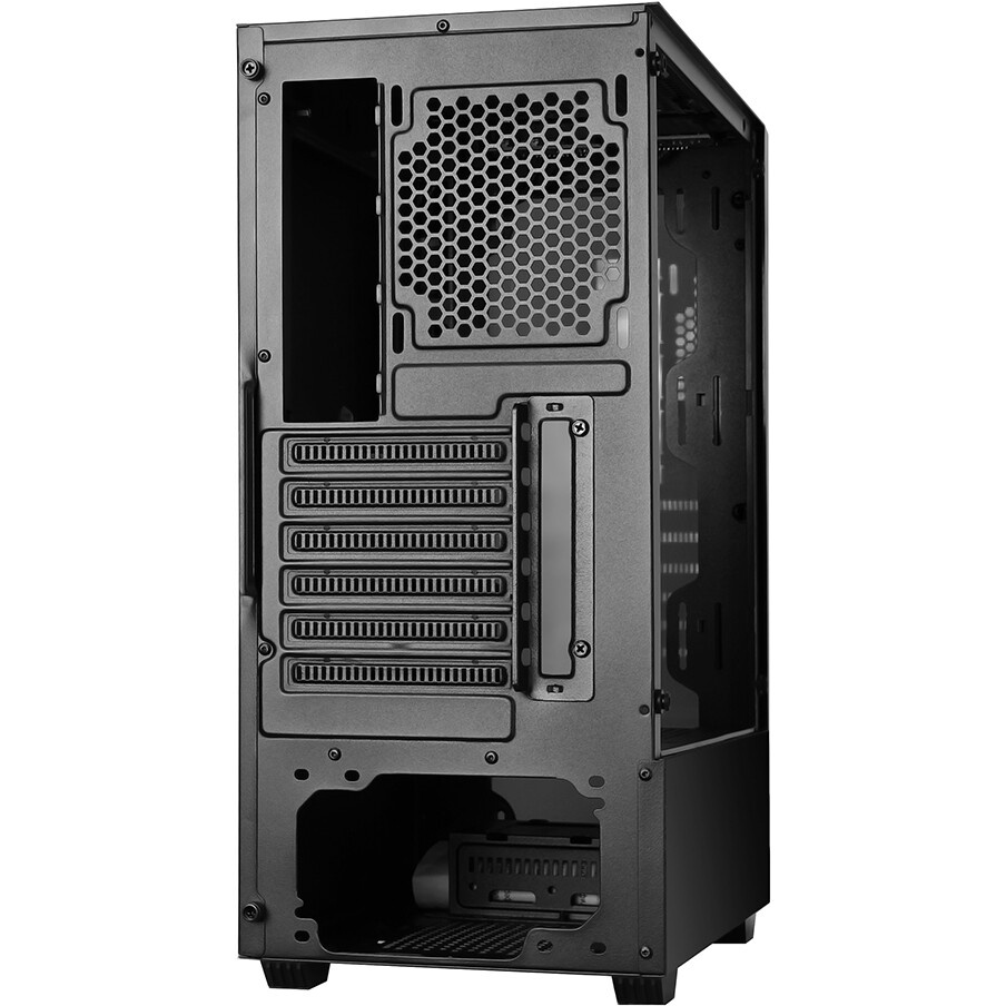 Компьютерный корпус Ginzzu CL325 ATX FAN 4*RR4 FRGb передняя панель Стекло