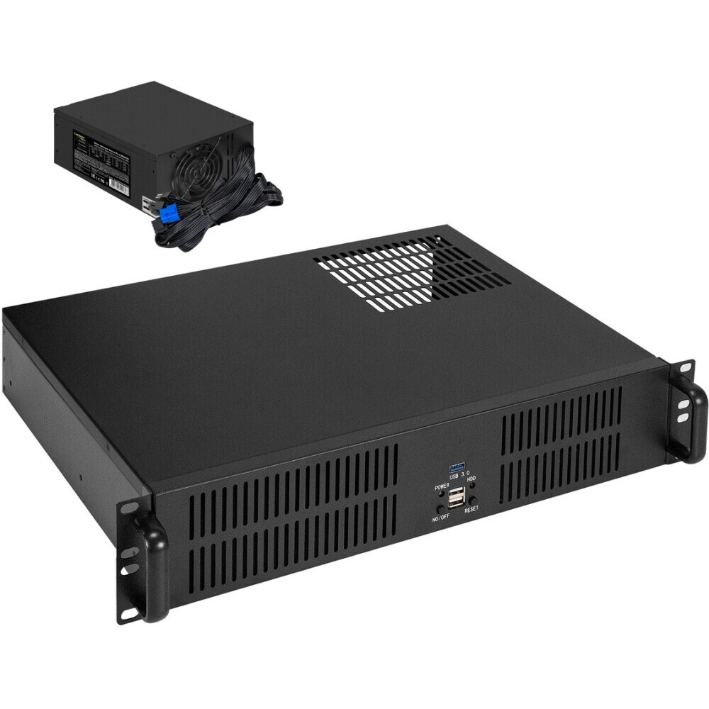 Серверный корпус ExeGate EX293252RUS Pro 4U480-15/4U4132 RM 19", высота 4U, глубина 480, БП 900RADS