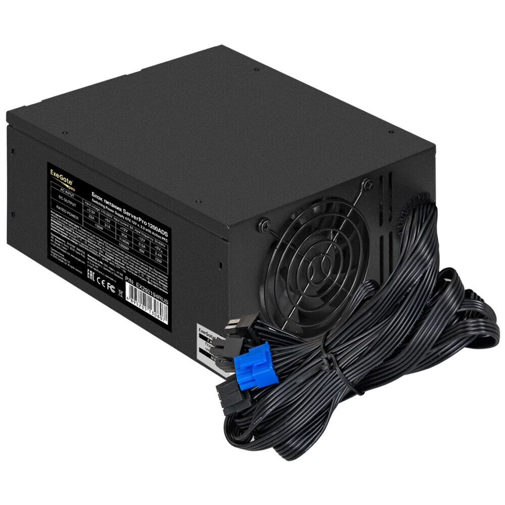 Серверный корпус ExeGate EX293252RUS Pro 4U480-15/4U4132 RM 19", высота 4U, глубина 480, БП 900RADS