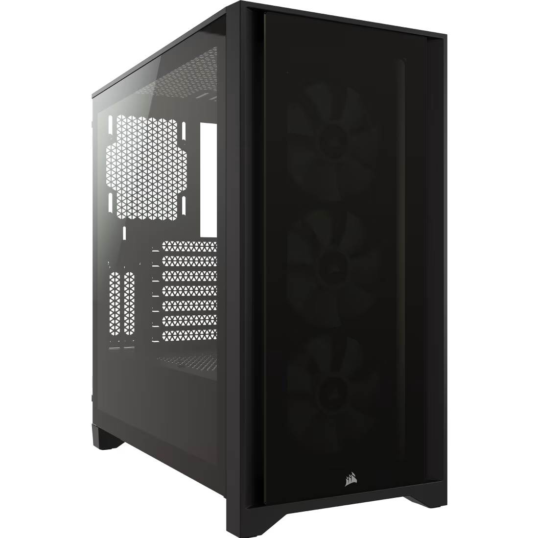 Корпус Corsair iCUE 4000X RGB CC-9011204-WW  Tempered Glass Mid-Tower, Black