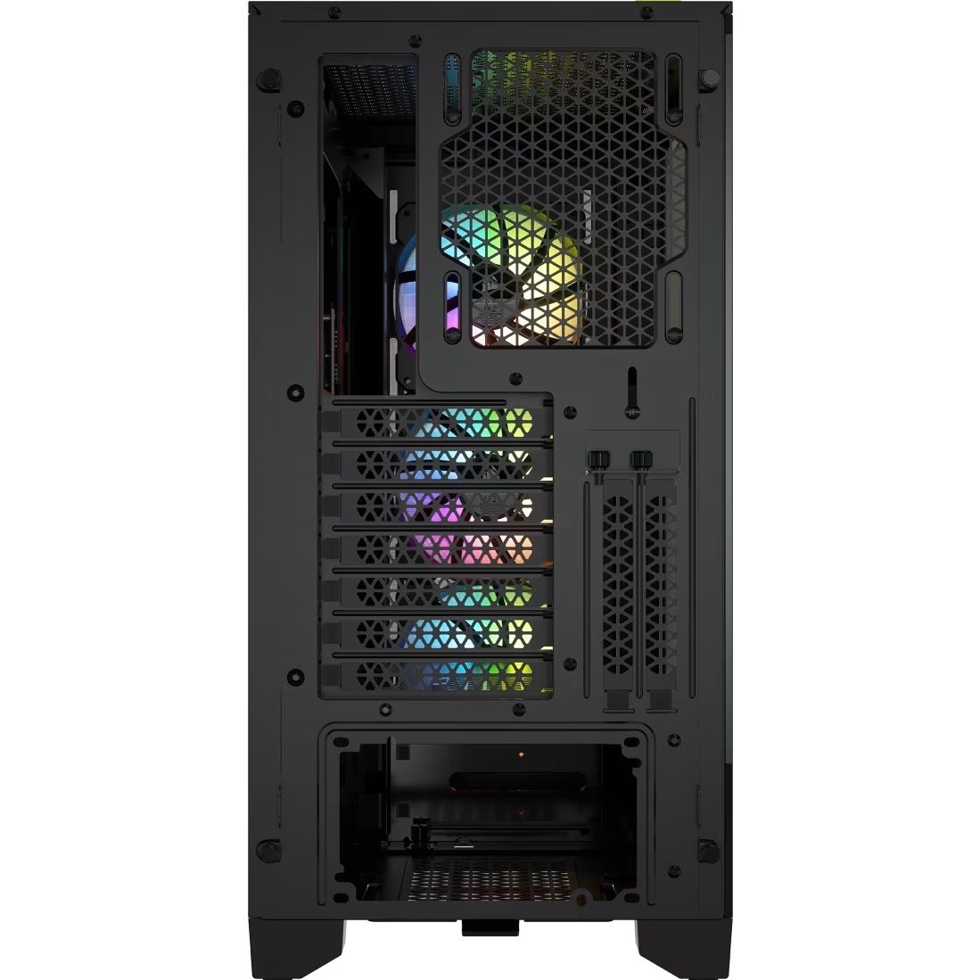 Корпус Corsair iCUE 4000X RGB CC-9011204-WW  Tempered Glass Mid-Tower, Black