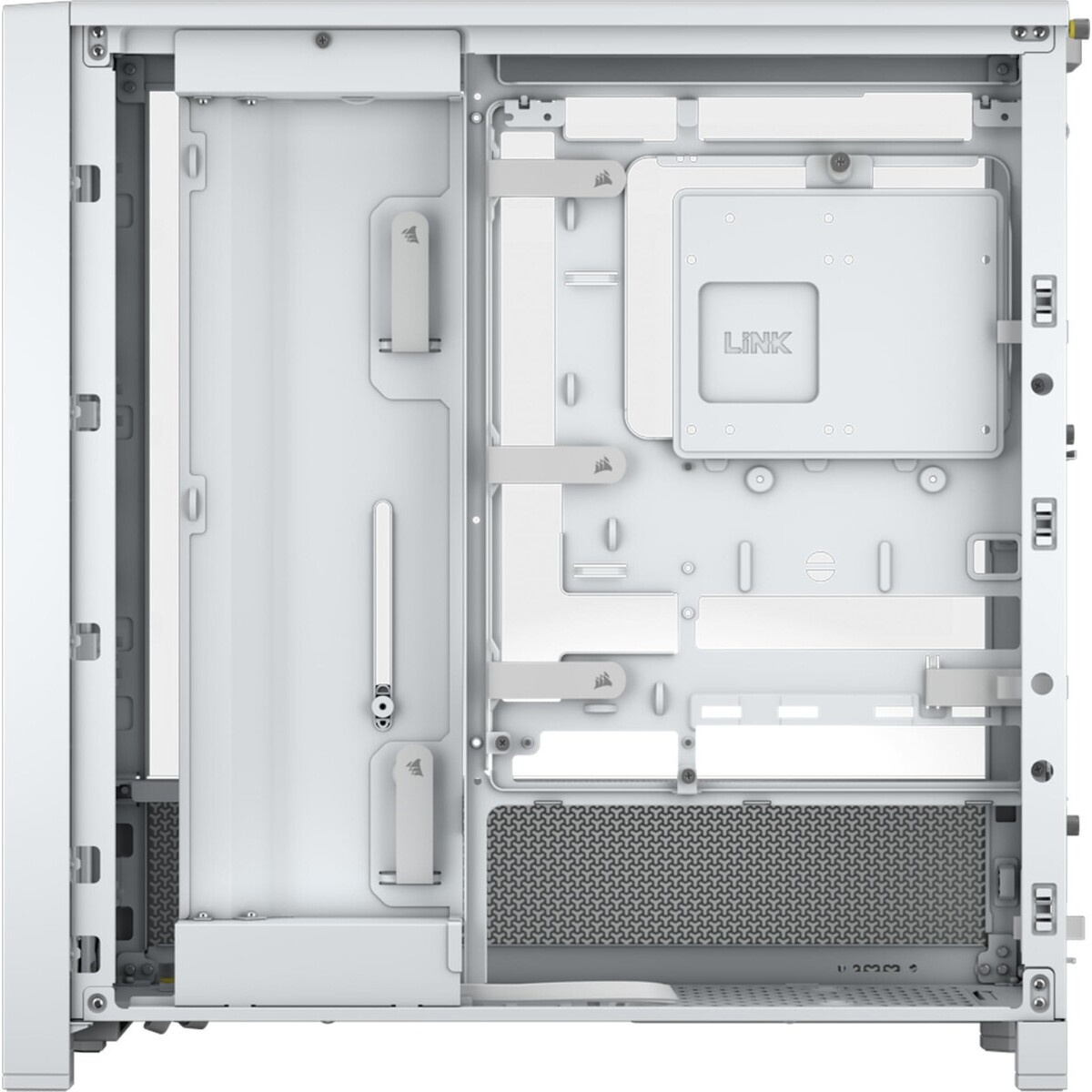 Корпус Corsair iCUE 5000X RGB CC-9011213-WW Tempered Glass Mid-Tower Smart Case, White