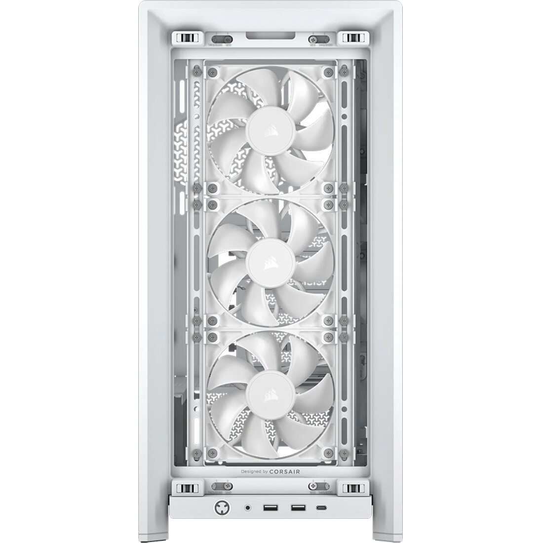 Корпус Corsair iCUE 5000X RGB CC-9011213-WW Tempered Glass Mid-Tower Smart Case, White