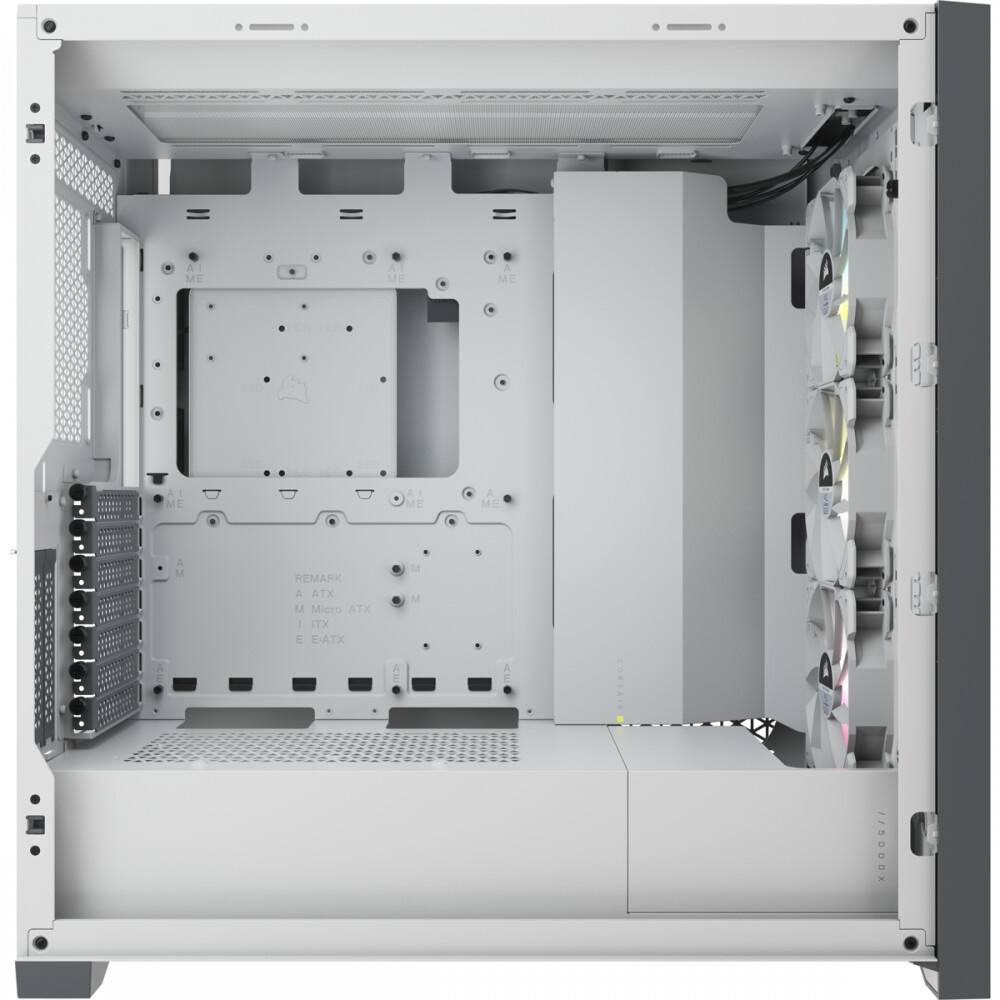 Корпус Corsair iCUE 5000X RGB CC-9011213-WW Tempered Glass Mid-Tower Smart Case, White