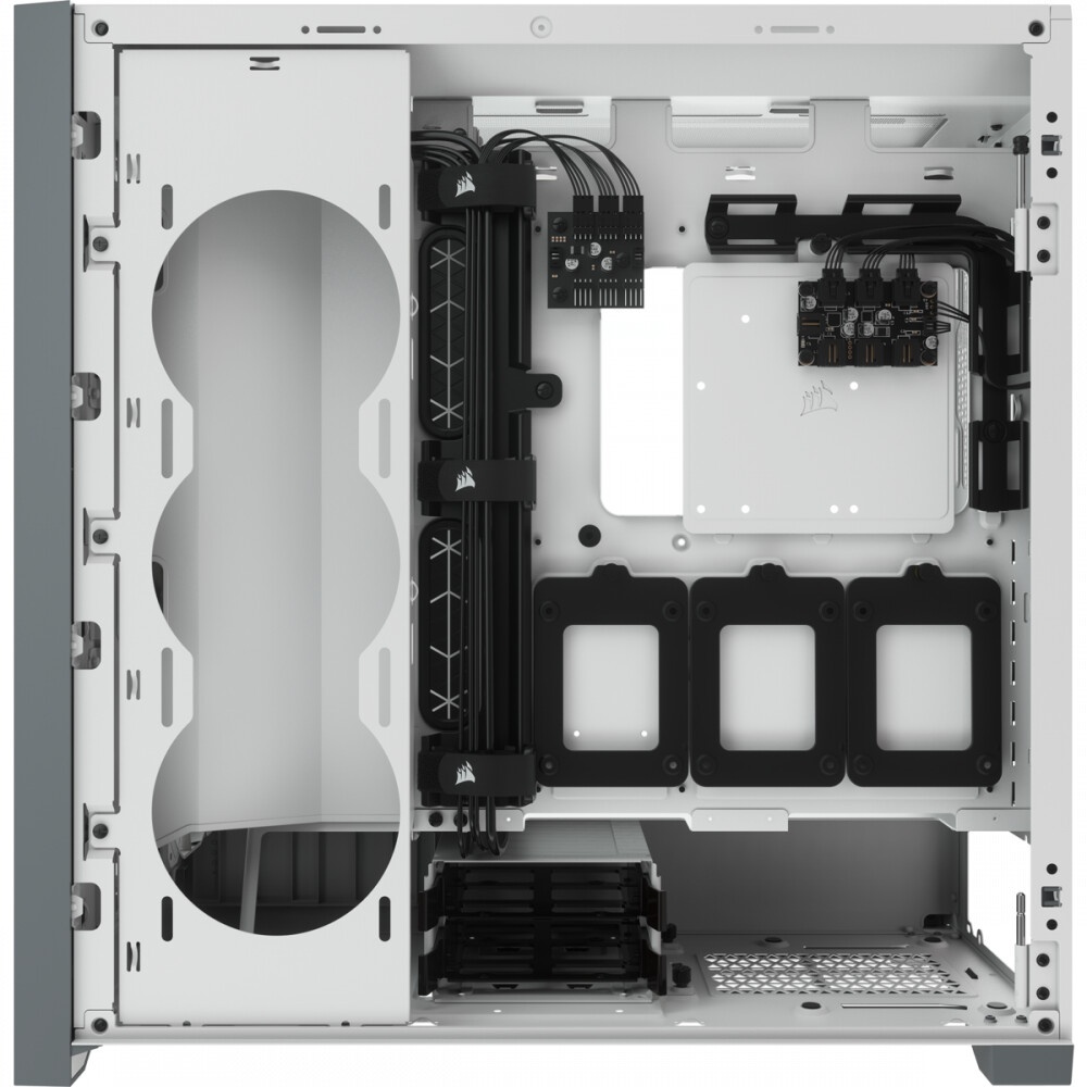 Корпус Corsair iCUE 5000X RGB CC-9011213-WW Tempered Glass Mid-Tower Smart Case, White