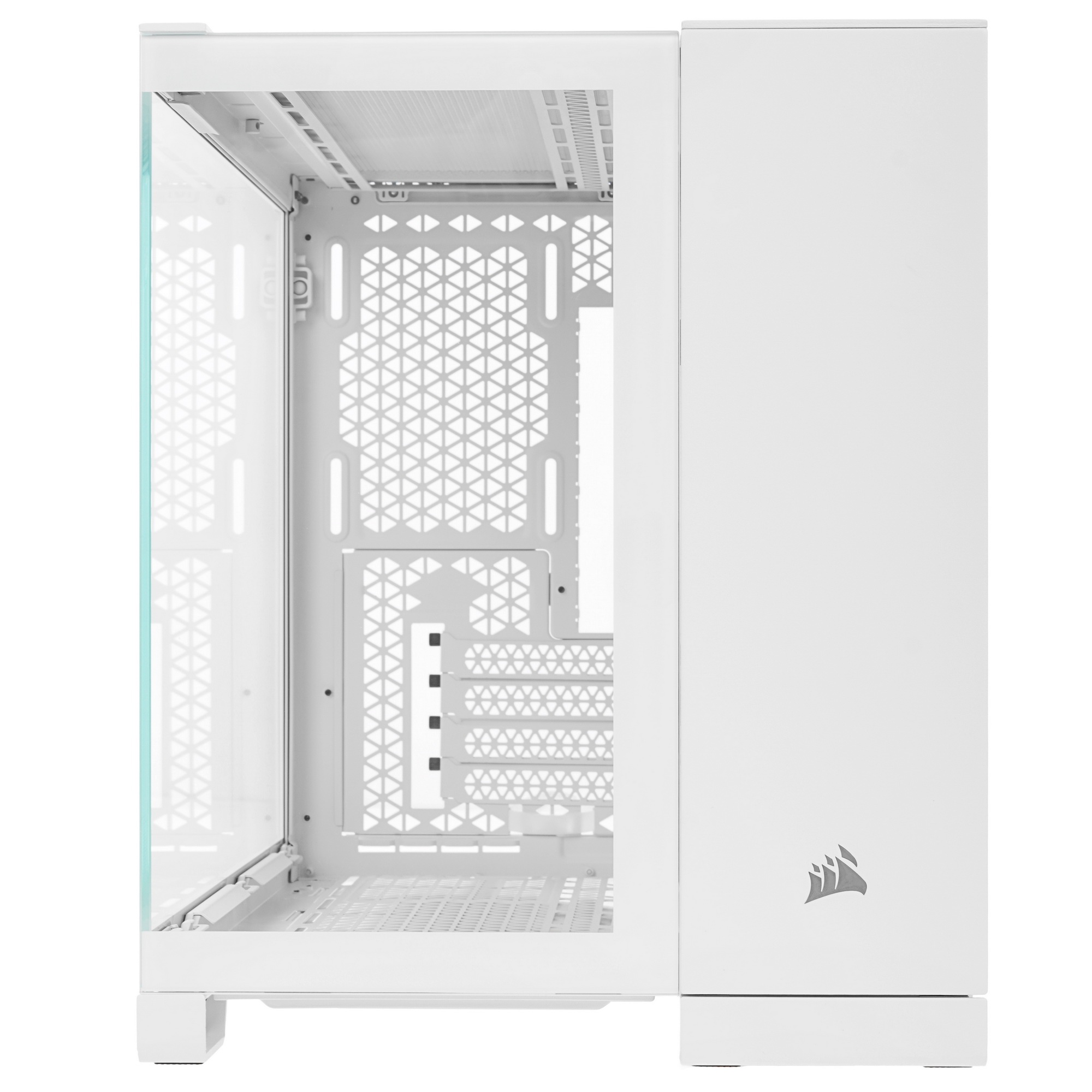 Корпус без блока питания Case Corsair iCUE LINK 2500X RGB, Midi-Tower, TG, 2x120mm RGB, 2xUSB-A 3.2,