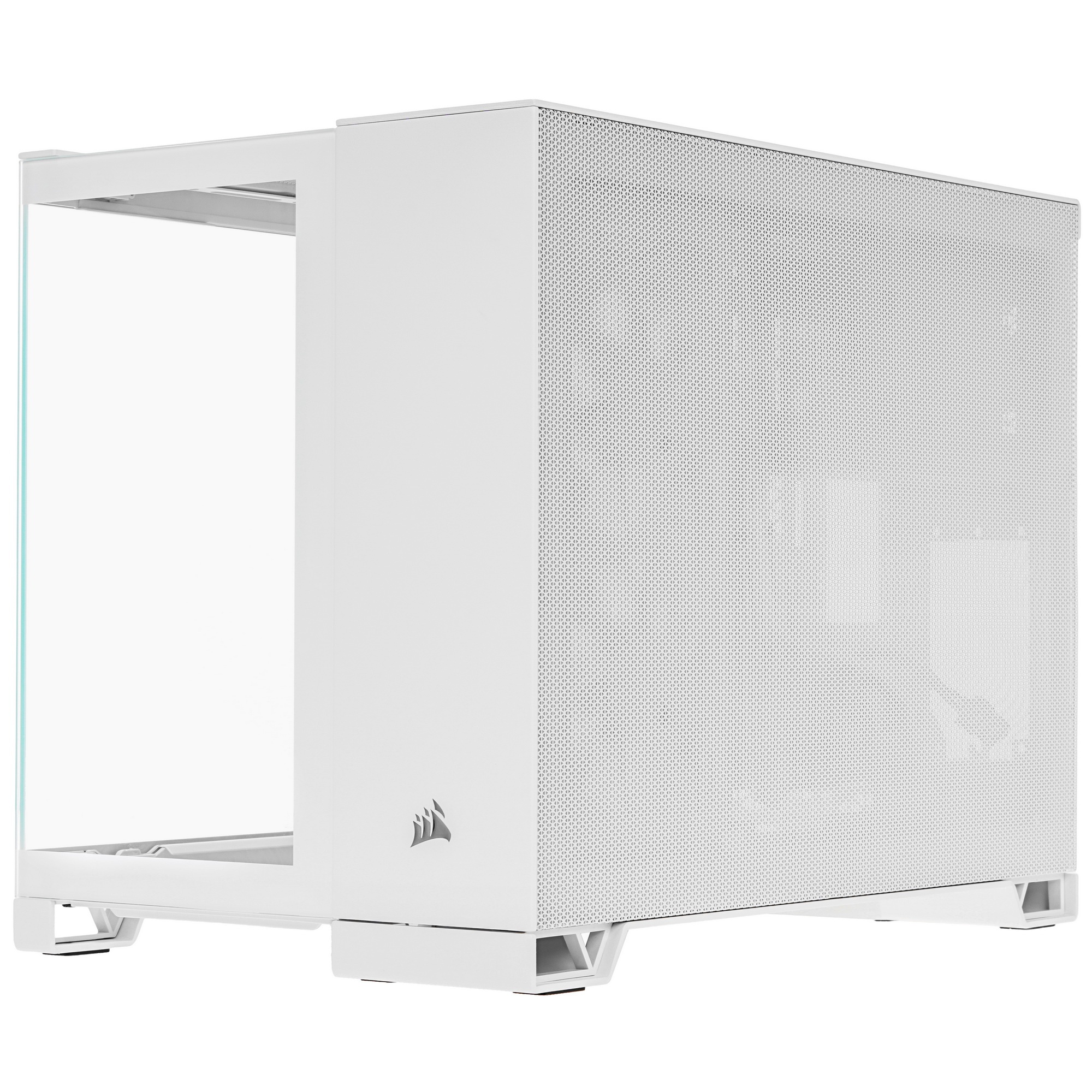 Корпус без блока питания Case Corsair iCUE LINK 2500X RGB, Midi-Tower, TG, 2x120mm RGB, 2xUSB-A 3.2,