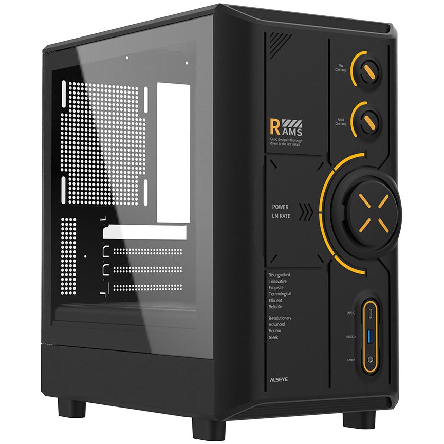Корпус RAMS 2.0(Black)-Type C