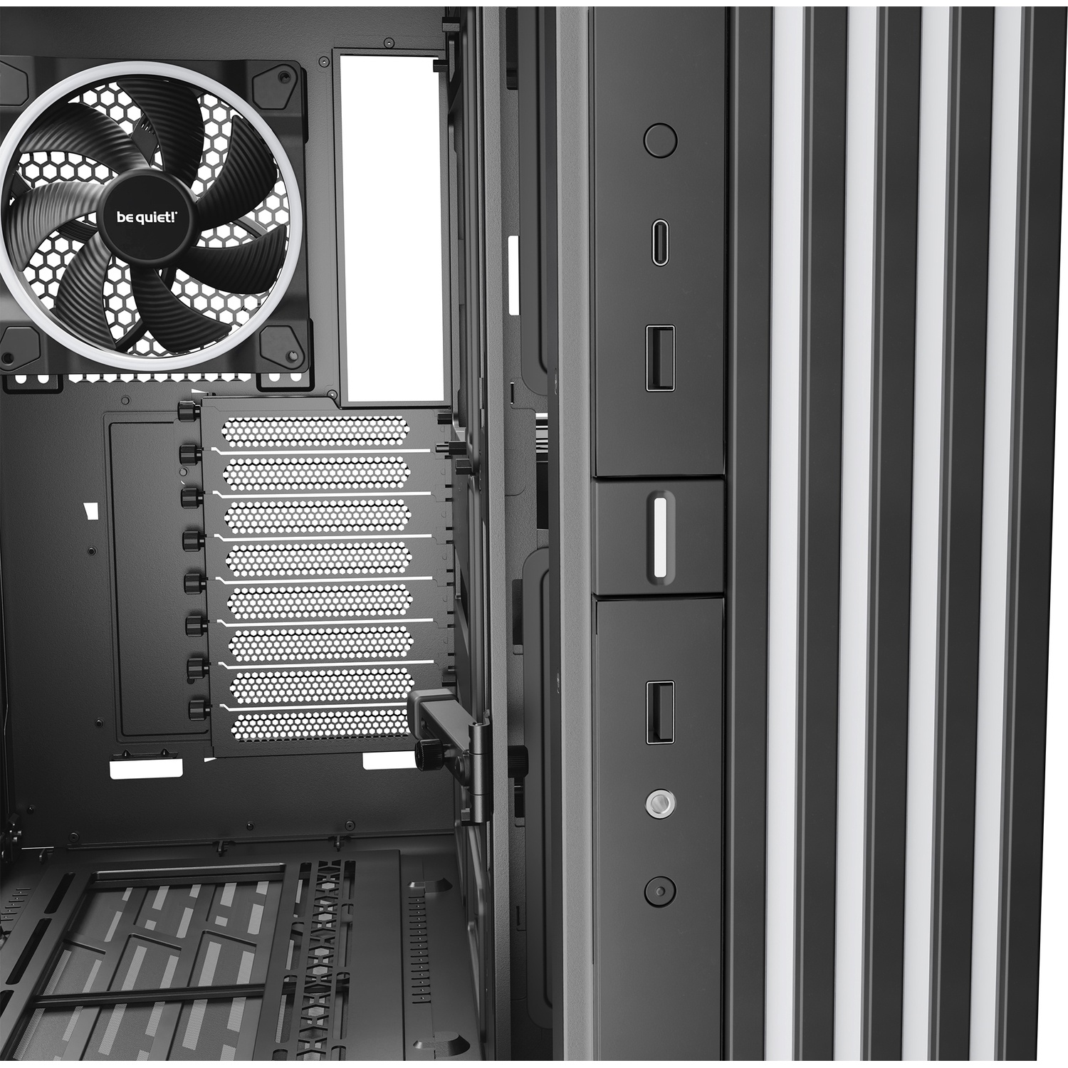 Корпус ПК без блока питания Case be quiet! LIGHT BASE 900 FX, Full-Tower, TG, 4x140mm ARGB, 2xUSB-A