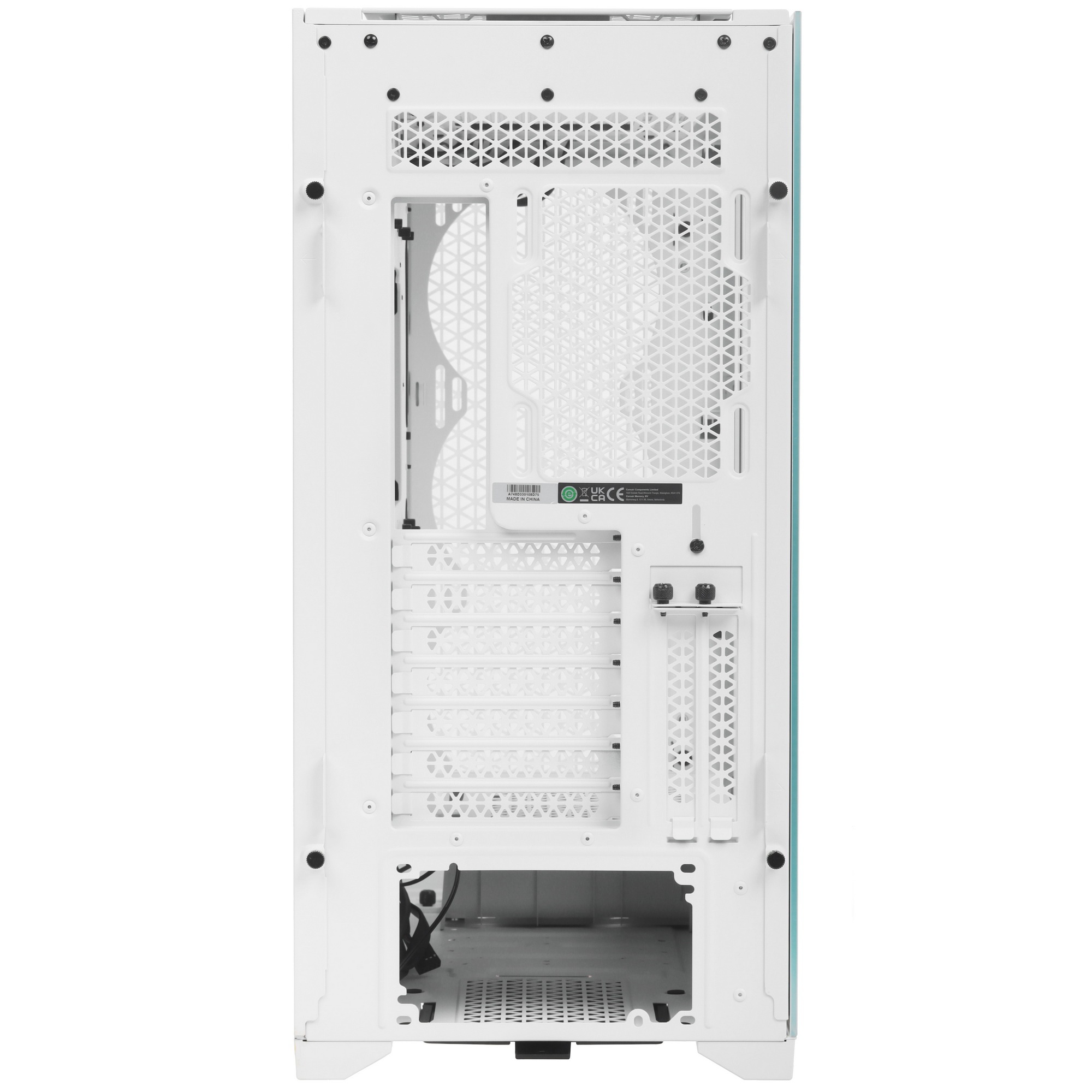 Корпус без блока питания Case Corsair 5000D CORE Airflow, Midi-Tower, TG, no fan, 2xUSB-A 3.2, 1xUSB