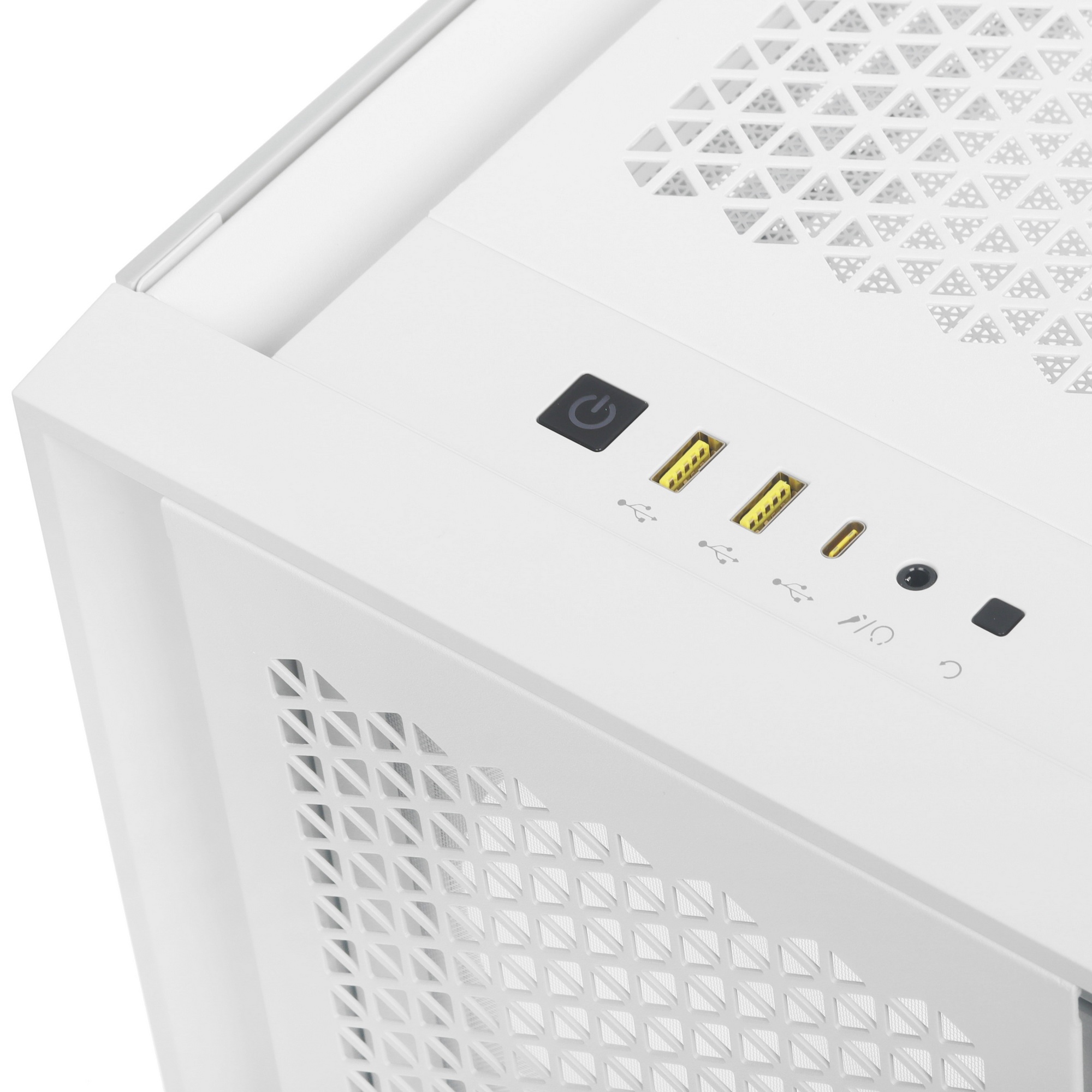 Корпус без блока питания Case Corsair 5000D CORE Airflow, Midi-Tower, TG, no fan, 2xUSB-A 3.2, 1xUSB