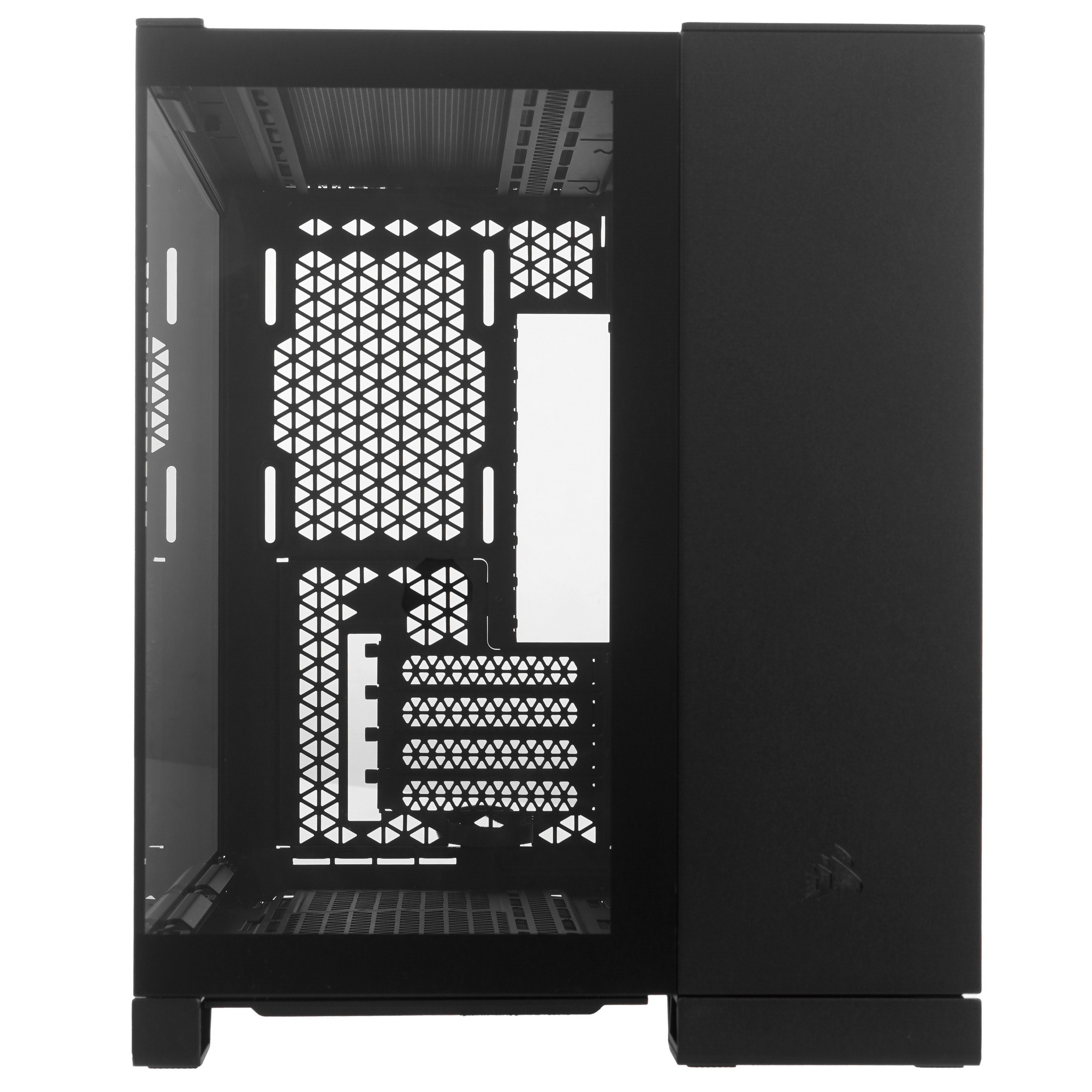 Корпус без блока питания Corsair 2500X Airflow, Midi-Tower, TG, no fan, 2xUSB-A 3.2, 1xUSB 3.2 Type-