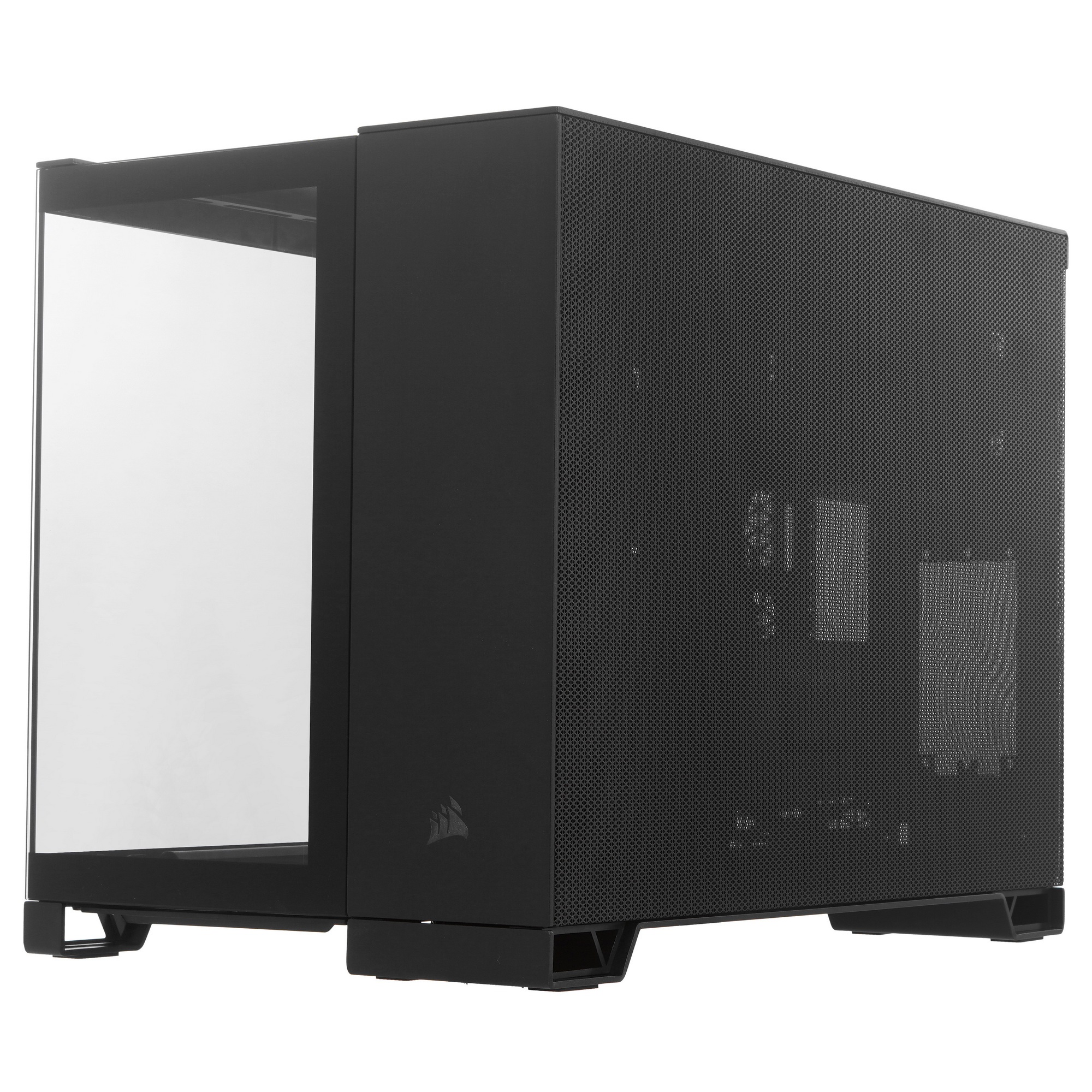 Корпус без блока питания Corsair 2500X Airflow, Midi-Tower, TG, no fan, 2xUSB-A 3.2, 1xUSB 3.2 Type-
