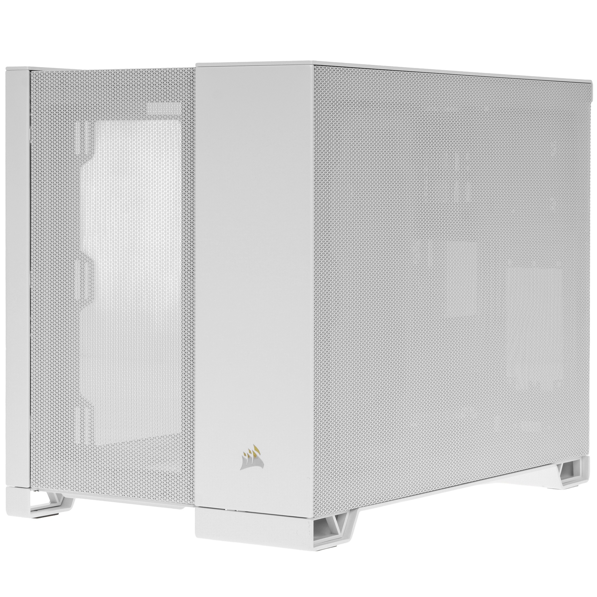Корпус без блока питания Case Corsair 2500D Airflow, Midi-Tower, TG, no fan, 2xUSB-A 3.2, 1xUSB 3.2