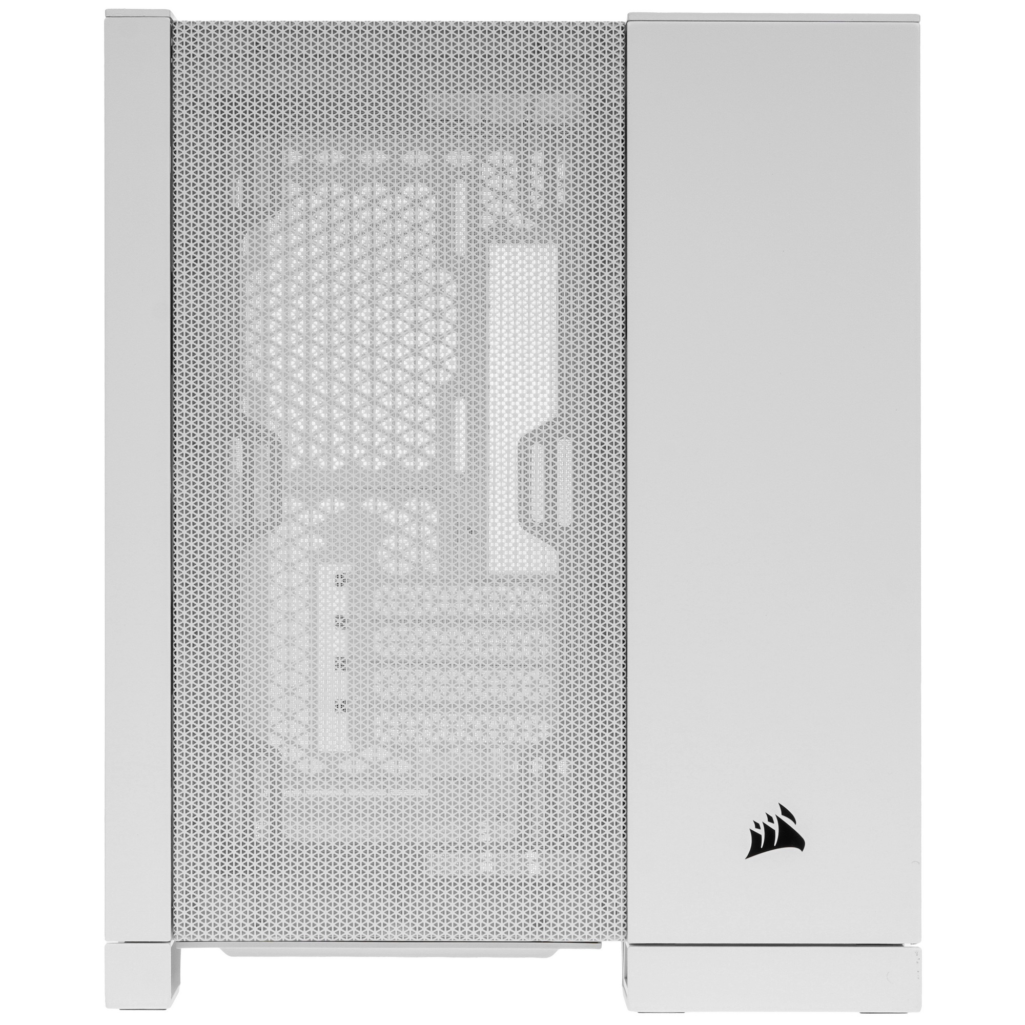 Корпус без блока питания Case Corsair 2500D Airflow, Midi-Tower, TG, no fan, 2xUSB-A 3.2, 1xUSB 3.2
