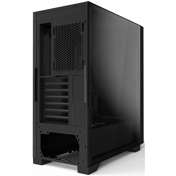 Корпус Azza Prime 360E черный без БП ATX 5x120mm 2x140mm 2xUSB3.0 audio bott PSU