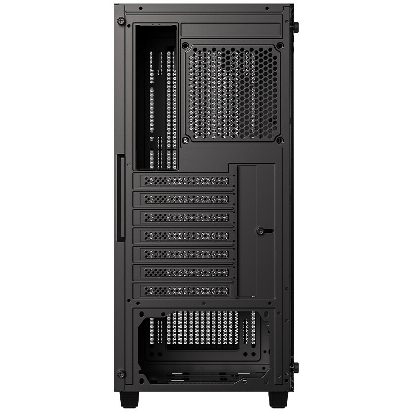Корпус Azza Prime 360E черный без БП ATX 5x120mm 2x140mm 2xUSB3.0 audio bott PSU